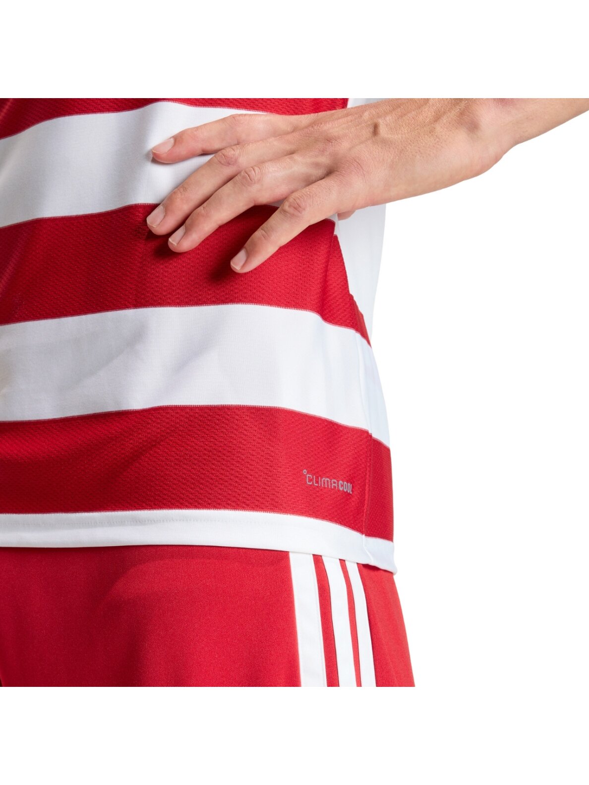 adidas Hooped 26 Jersey vyrams balto-raudona KF3388 5