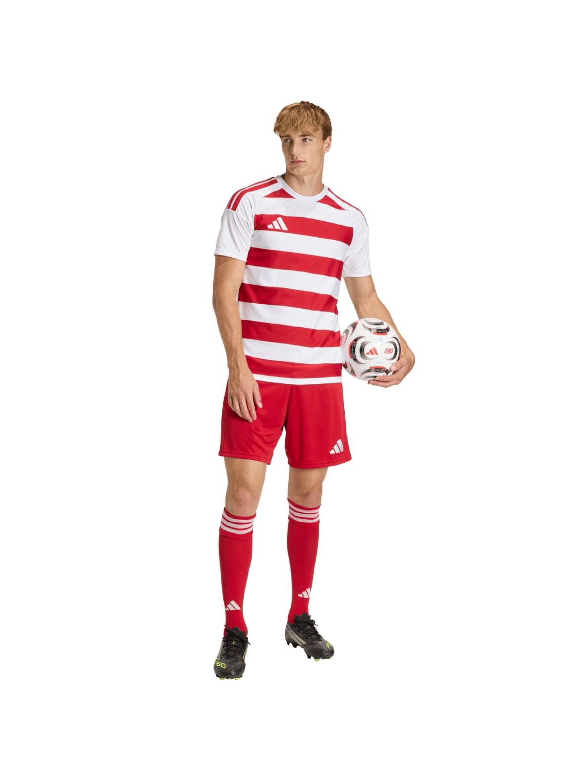 adidas Hooped 26 Jersey vyrams balto-raudona KF3388 7 adidas Hooped 26 Jersey vyrams balto-raudona KF3388 7