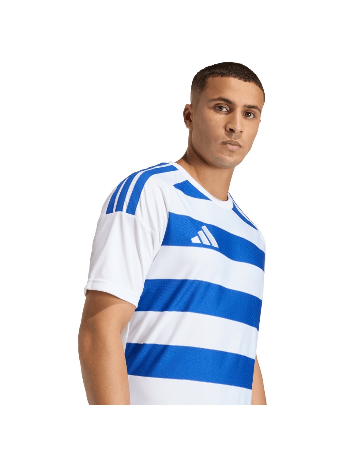 adidas Hooped 26 Jersey vyrams balta-mėlyna KF3389 4