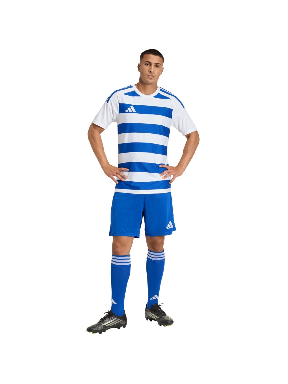 adidas Hooped 26 Jersey vyrams balta-mėlyna KF3389 6 adidas Hooped 26 Jersey vyrams balta-mėlyna KF3389 6