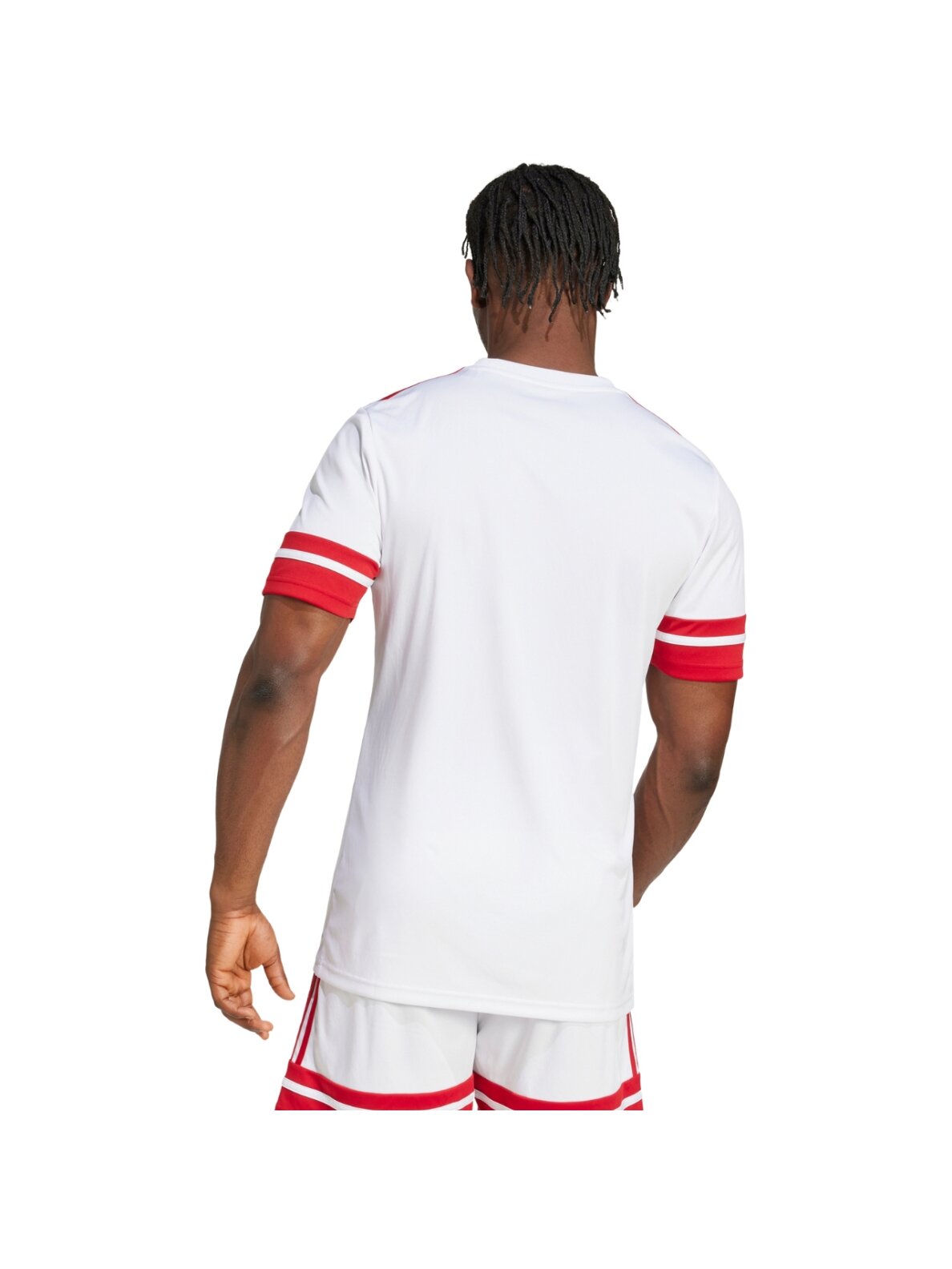 Adidas Squadra 25 vyriška balta marškinėliai JG5829 3 Adidas Squadra 25 vyriška balta marškinėliai JG5829 3