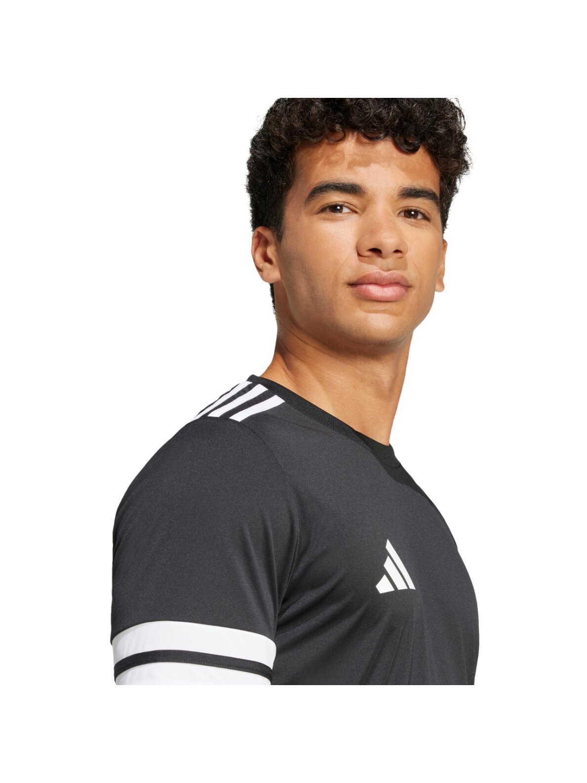 Adidas Squadra 25 vyriška marškiniai juoda JG5832 5 Adidas Squadra 25 vyriška marškiniai juoda JG5832 5