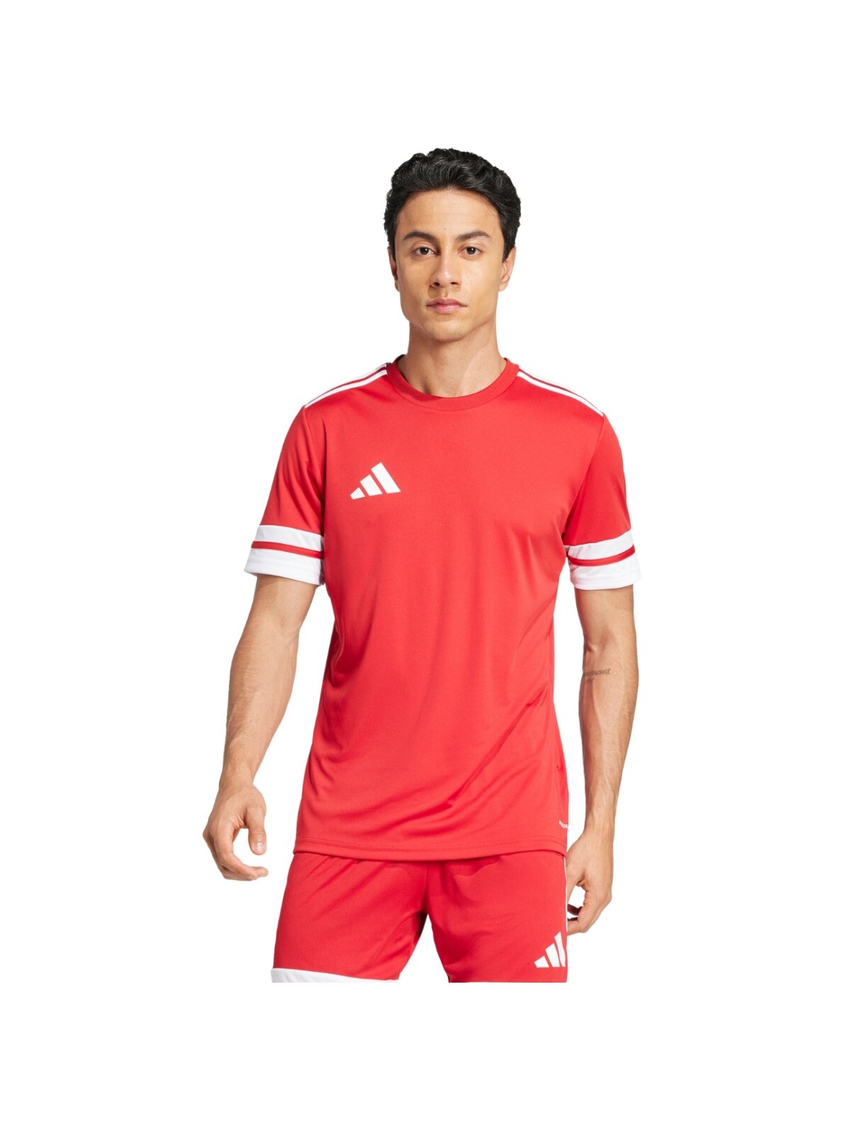 Adidas Squadra 25 vyriški marškiniai raudoni JE2601 4