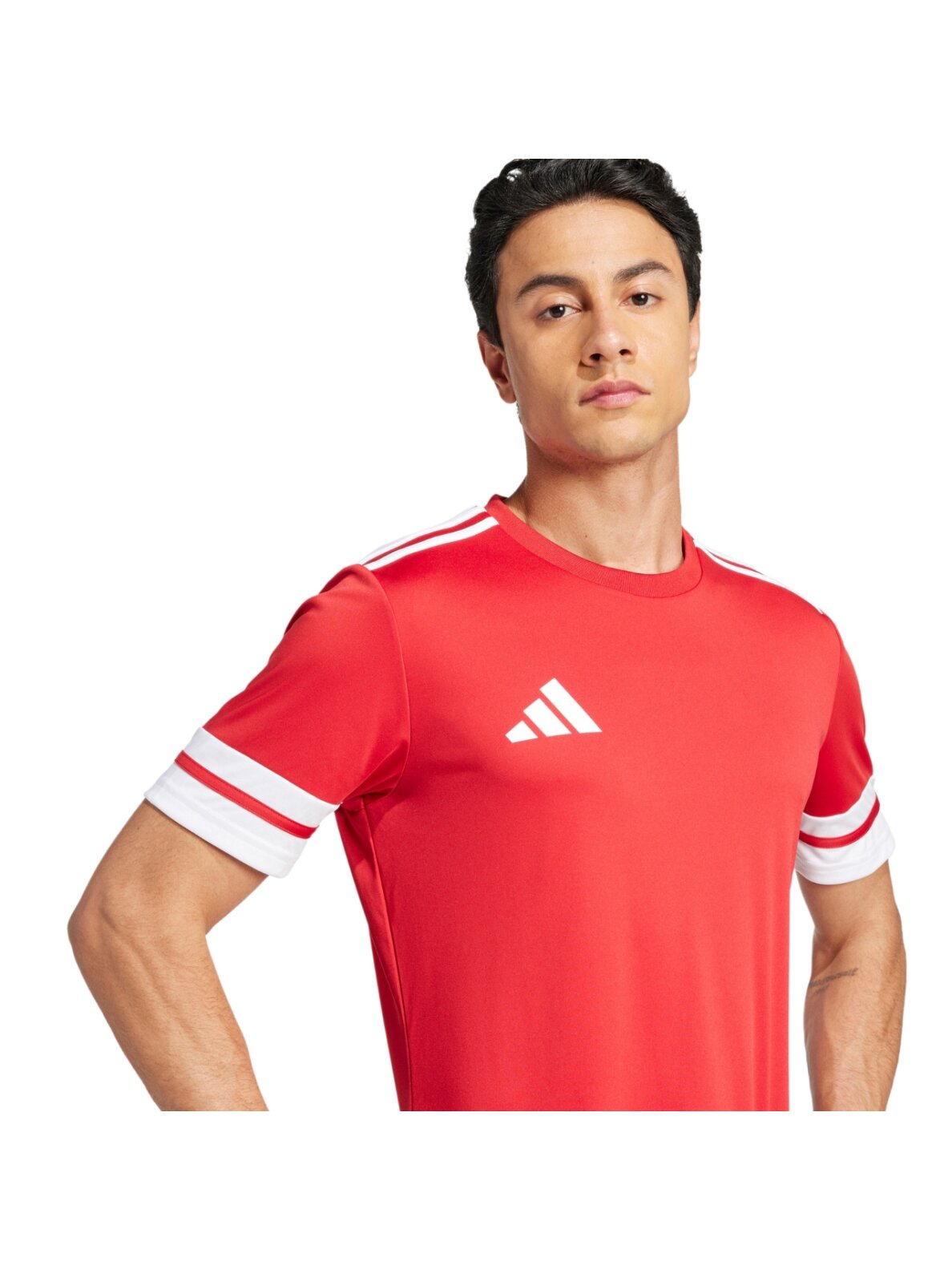 Adidas Squadra 25 vyriški marškiniai raudoni JE2601 5