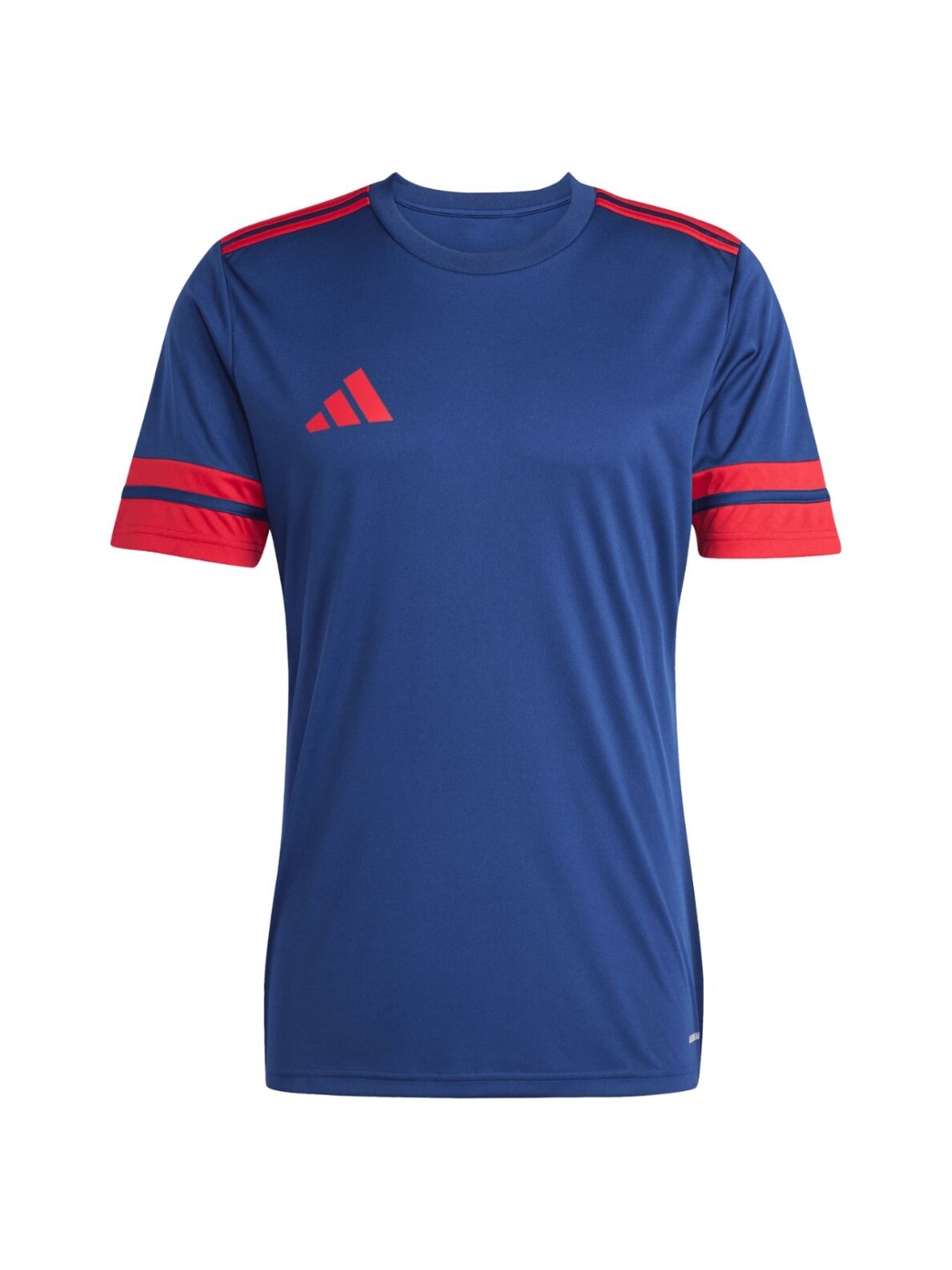 adidas Squadra 25 vyriški marškinėliai tamsiai mėlyni-raudoni JG5833 1 adidas Squadra 25 vyriški marškinėliai tamsiai mėlyni-raudoni JG5833 1