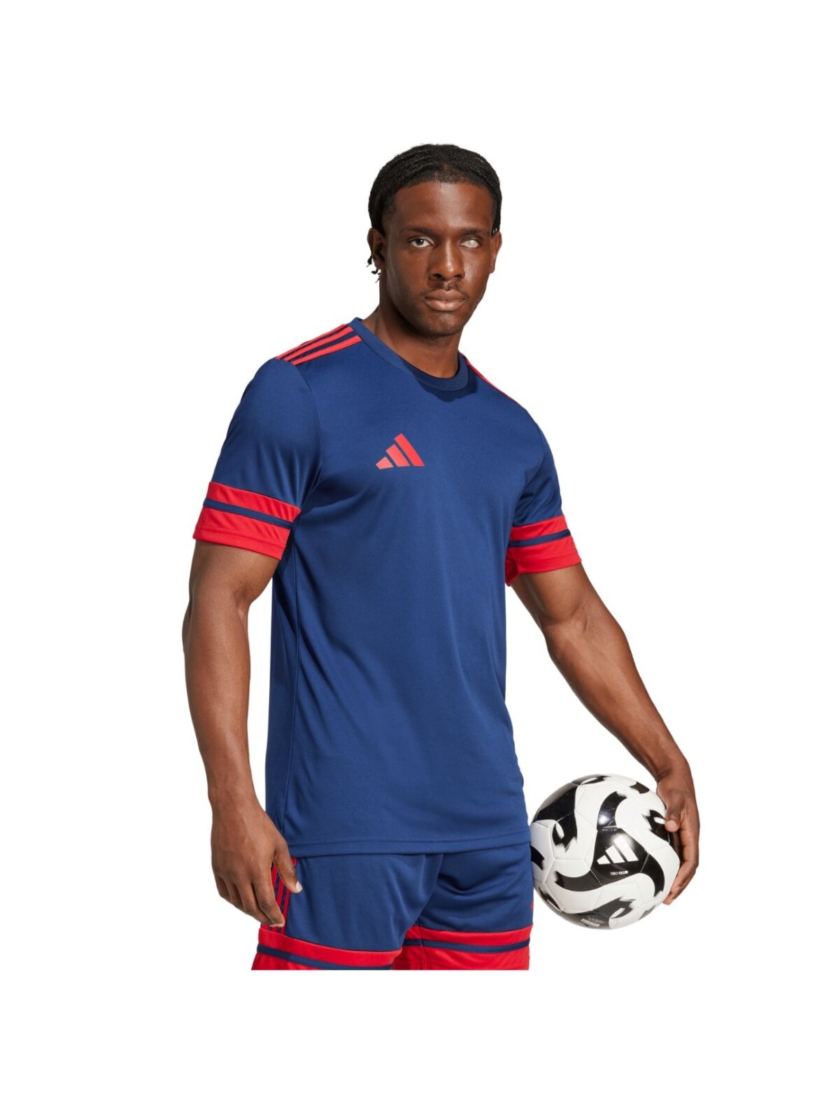 adidas Squadra 25 vyriški marškinėliai tamsiai mėlyni-raudoni JG5833 3 adidas Squadra 25 vyriški marškinėliai tamsiai mėlyni-raudoni JG5833 3