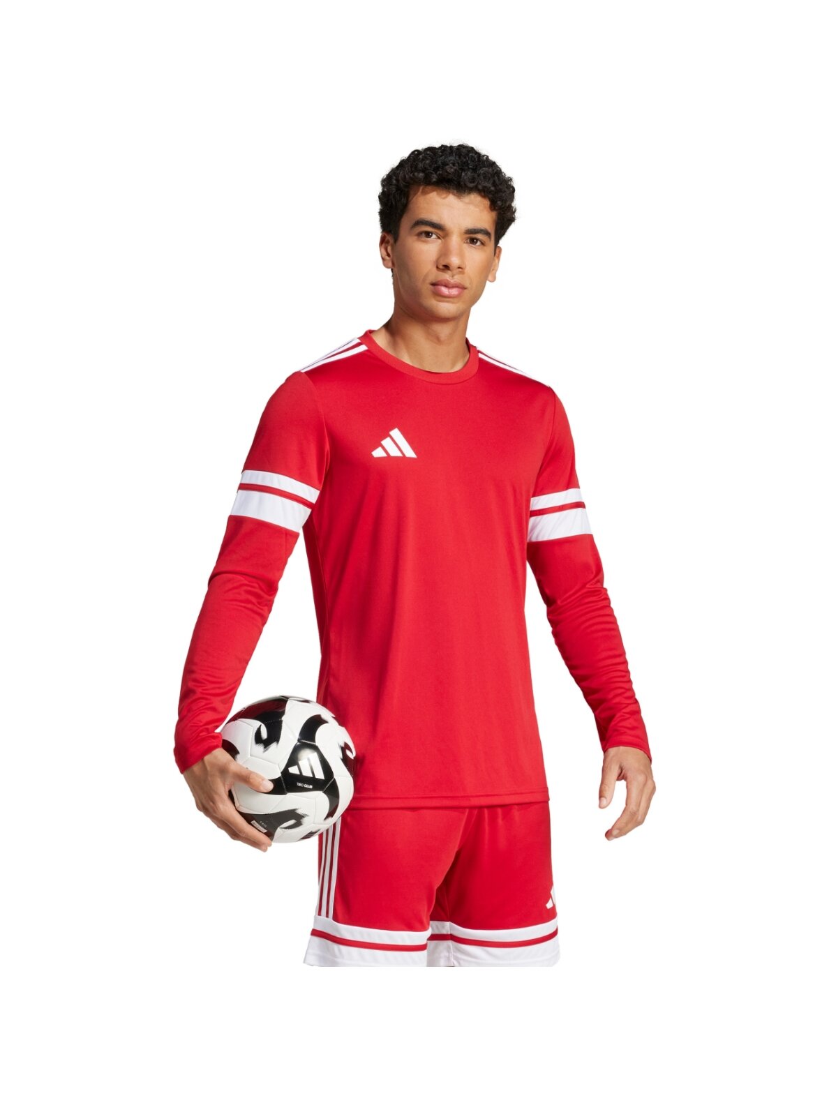 Adidas Squadra 25 Long Sleeve Jersey vyrams raudona JE5297 4 Adidas Squadra 25 Long Sleeve Jersey vyrams raudona JE5297 4