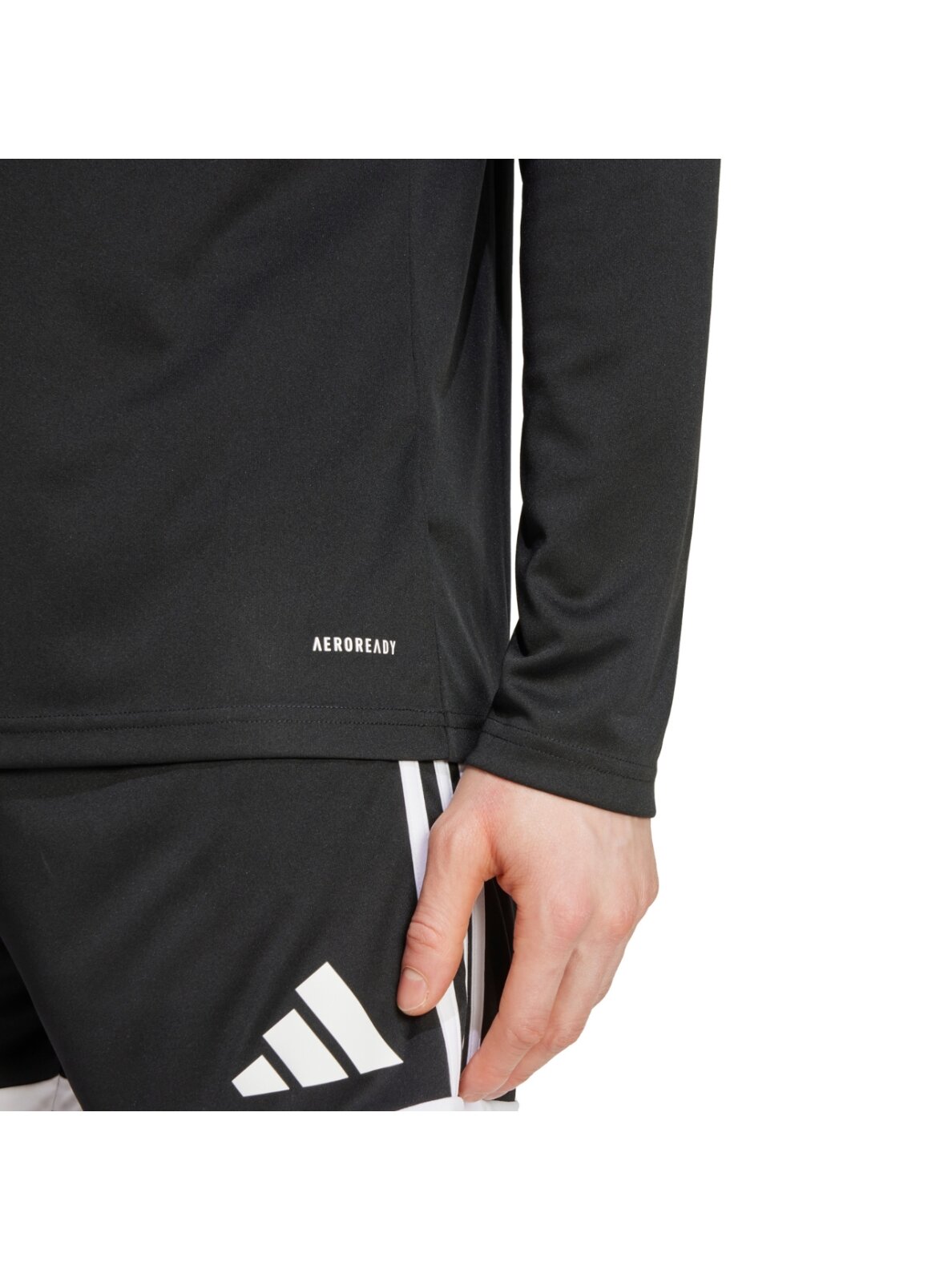 Adidas Squadra 25 Long Sleeve Jersey LM marškinėliai vyrams juodi JF6073 6 Adidas Squadra 25 Long Sleeve Jersey LM marškinėliai vyrams juodi JF6073 6