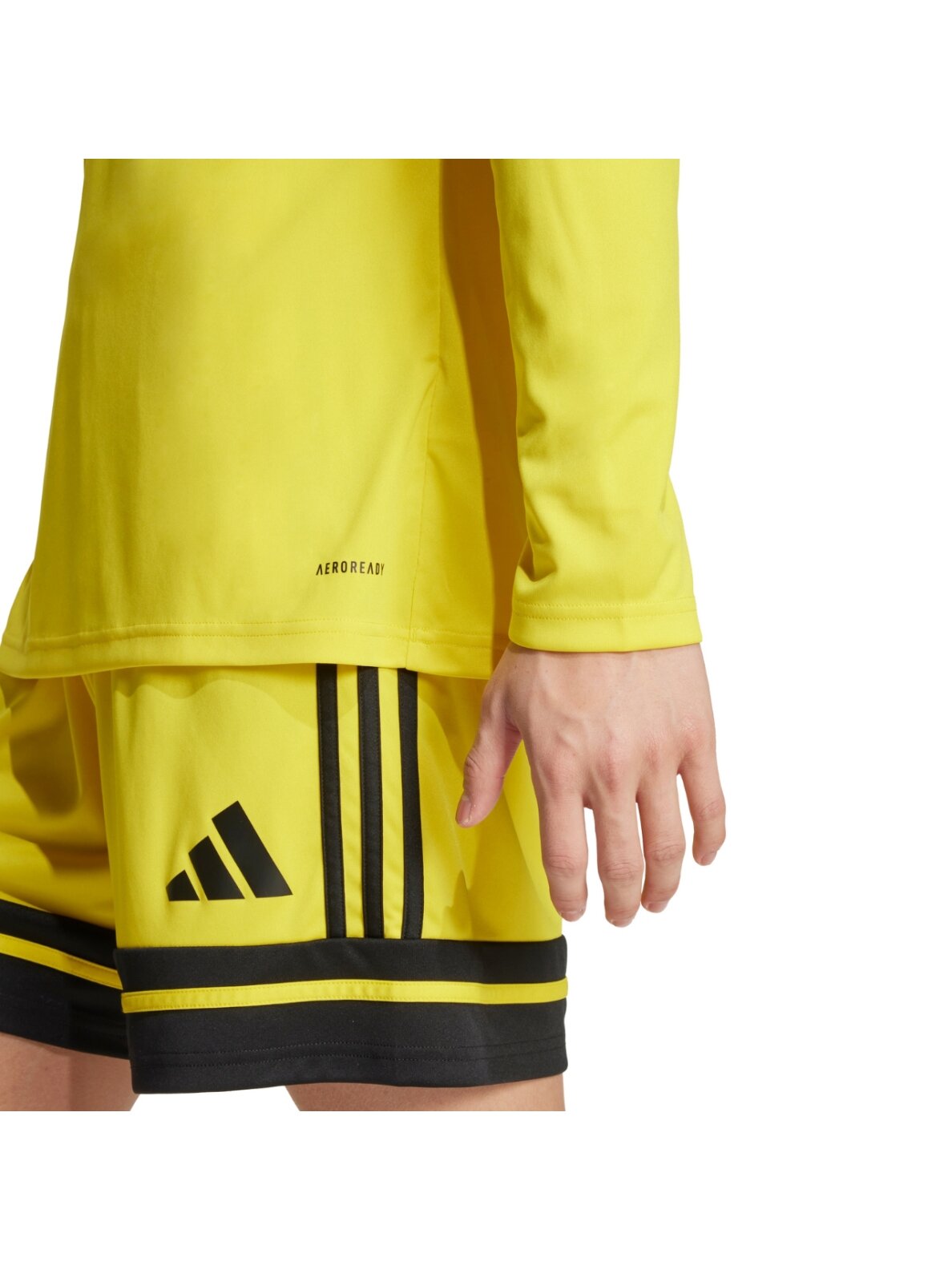 adidas Squadra 25 Long Sleeve Jersey vyrams geltona JF6077 4 adidas Squadra 25 Long Sleeve Jersey vyrams geltona JF6077 4