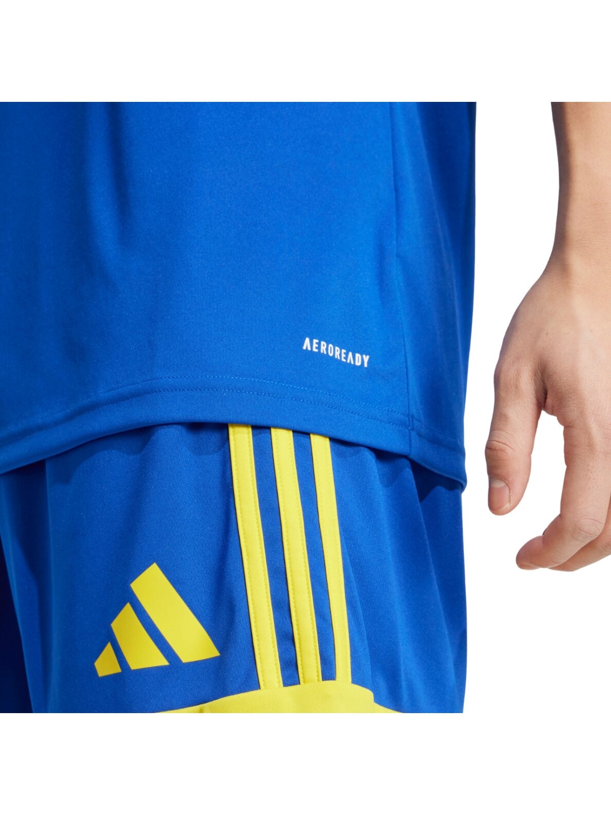 Adidas Squadra 25 vyriški marškinėliai mėlyni JN5411 6 Adidas Squadra 25 vyriški marškinėliai mėlyni JN5411 6