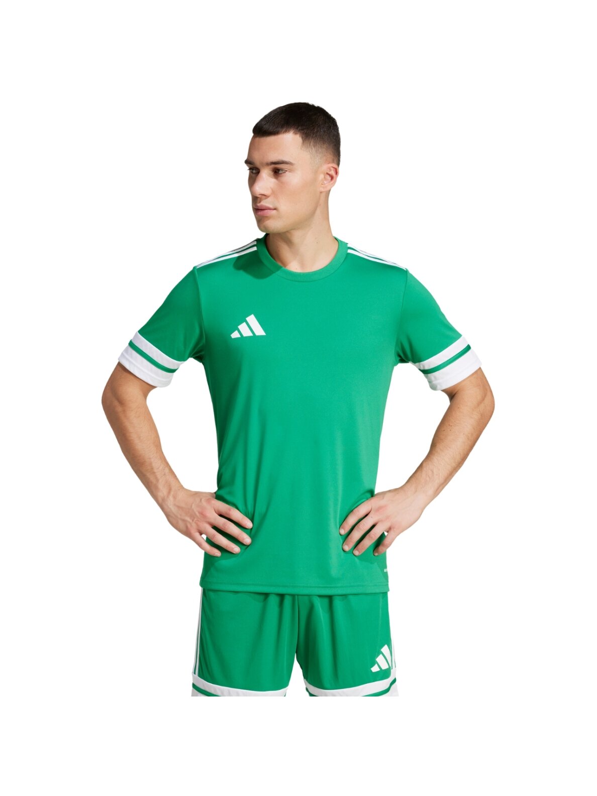adidas Squadra 25 vyriški marškiniai žali-balta JN7485 3 adidas Squadra 25 vyriški marškiniai žali-balta JN7485 3