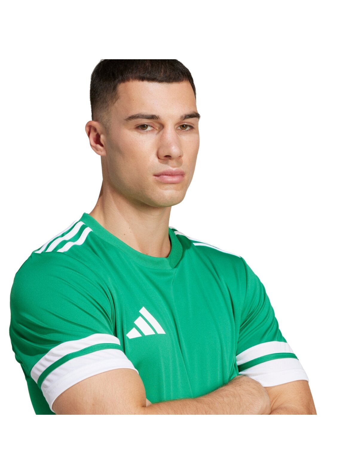 adidas Squadra 25 vyriški marškiniai žali-balta JN7485 4