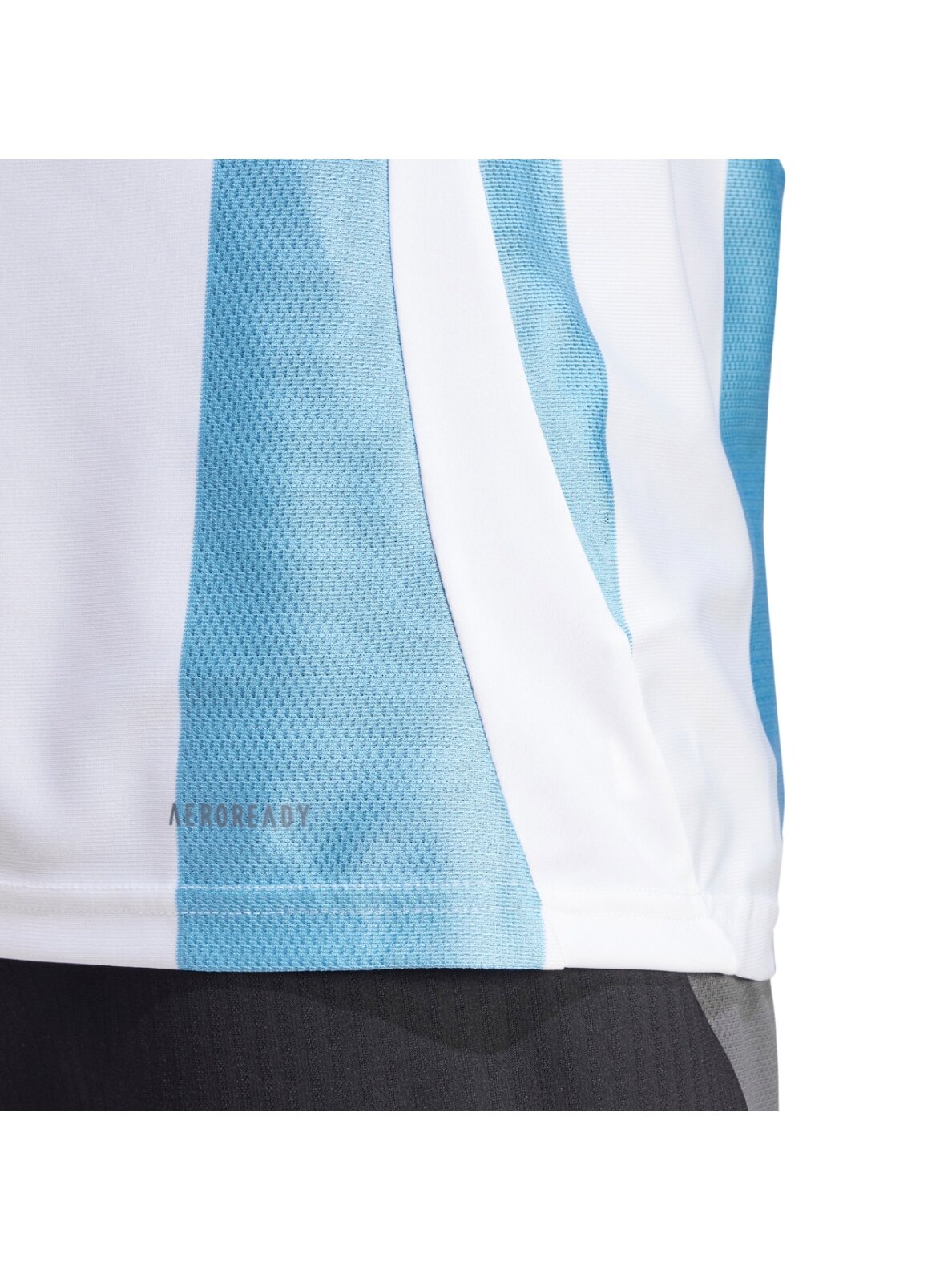Vyriški marškinėliai Adidas Striped 24 Jersey balti ir mėlyni IW4555 6 Vyriški marškinėliai Adidas Striped 24 Jersey balti ir mėlyni IW4555 6