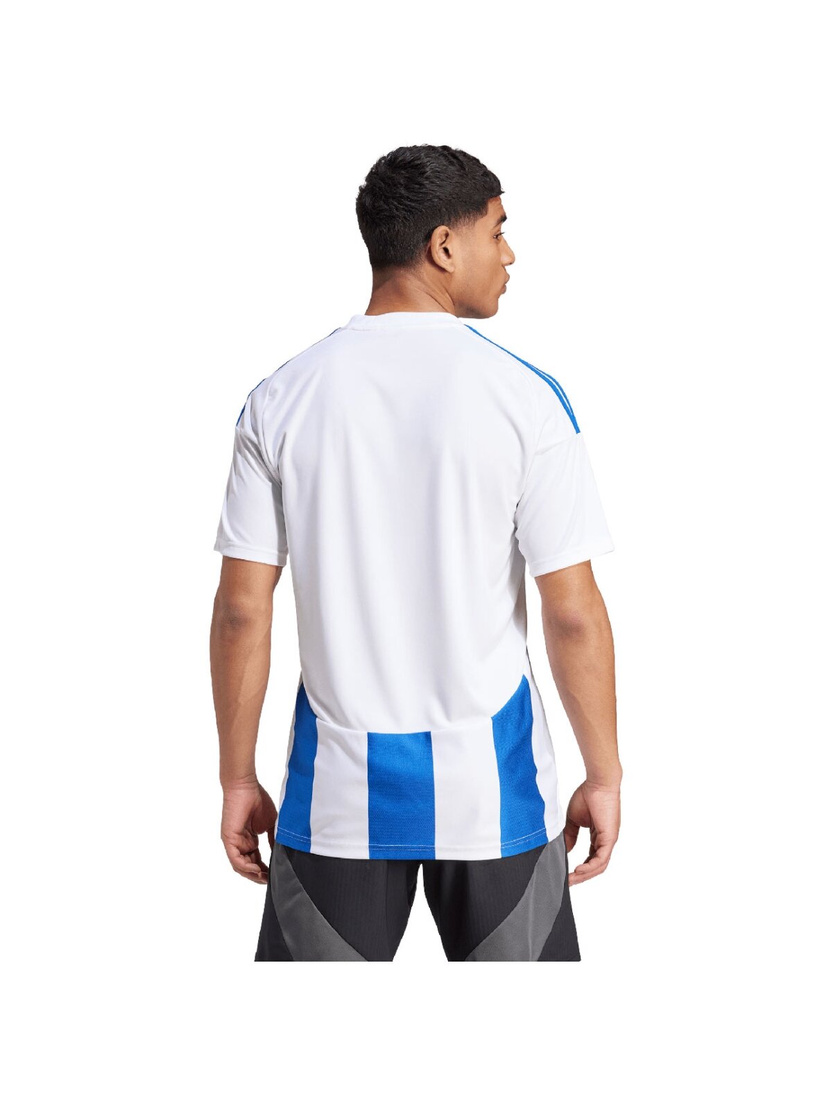 Vyriškas adidas Striped 24 Jersey baltas ir mėlynas IW2144 3 Vyriškas adidas Striped 24 Jersey baltas ir mėlynas IW2144 3