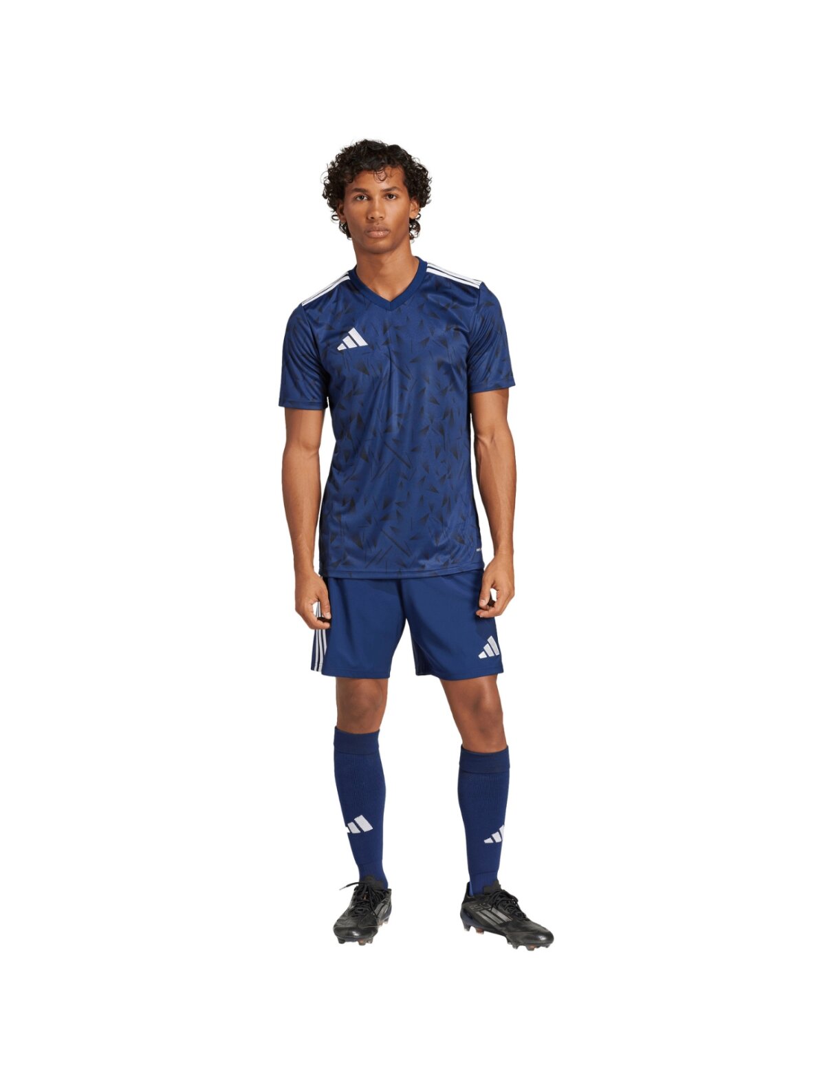 Adidas Team Icon 25 Jersey vyriška futbolo marškinėliai tamsiai mėlyni JG3556 7 Adidas Team Icon 25 Jersey vyriška futbolo marškinėliai tamsiai mėlyni JG3556 7