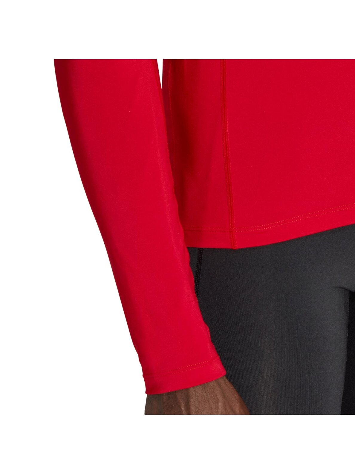 Vyriški adidas Techfit Aeroready marškinėliai ilgomis rankovėmis raudoni HP0639 5