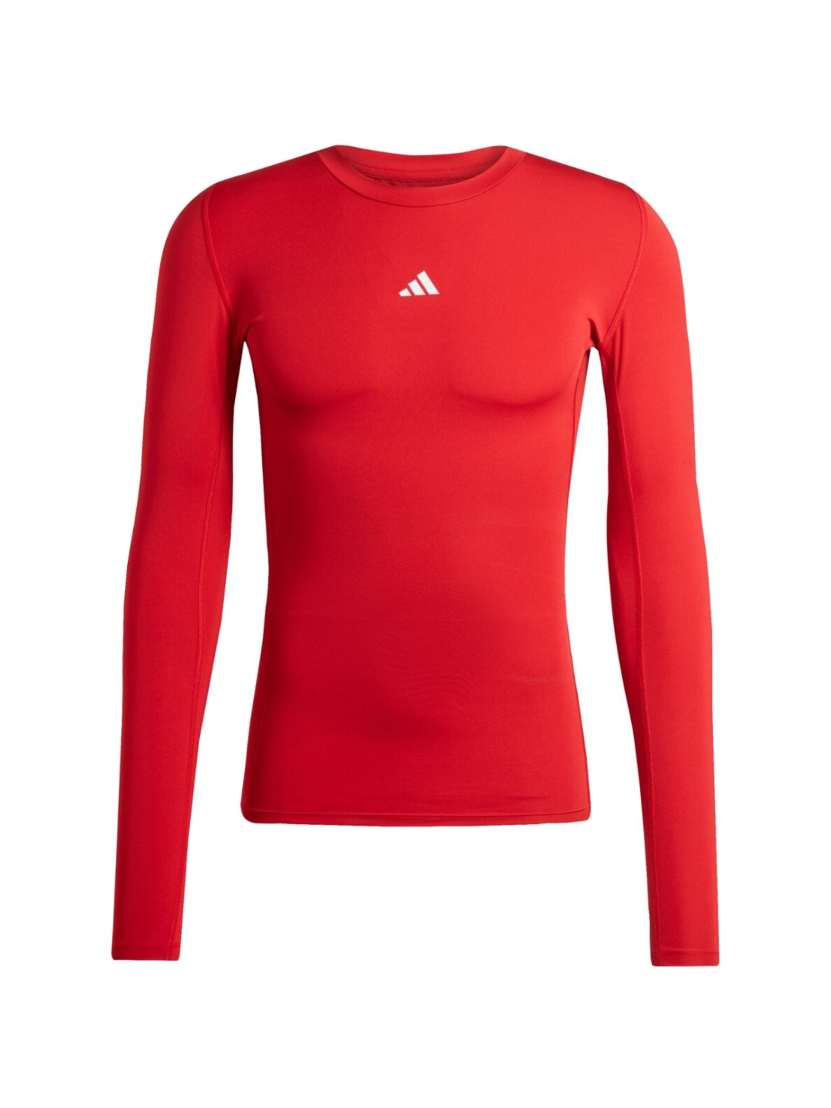 Adidas Techfit Long Sleeve Tee vyriška marškinėliai raudoni JP2926 1