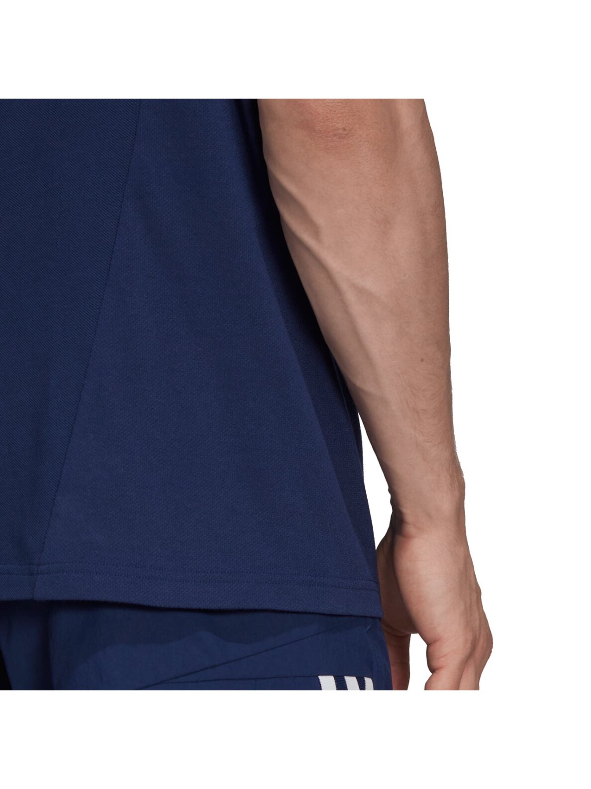 Adidas Tiro 23 Competition Polo vyriški marškinėliai, tamsiai mėlyni HK8052 5