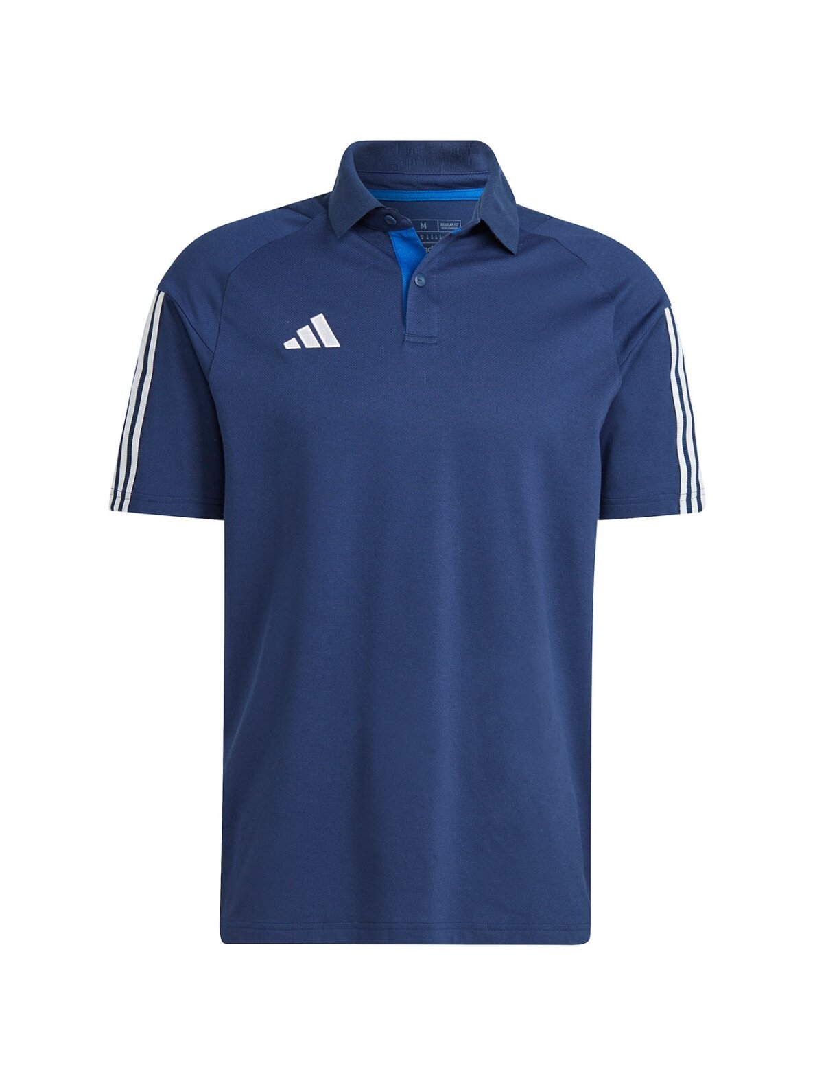Adidas Tiro 23 Competition Polo vyriški marškinėliai, tamsiai mėlyni HK8052