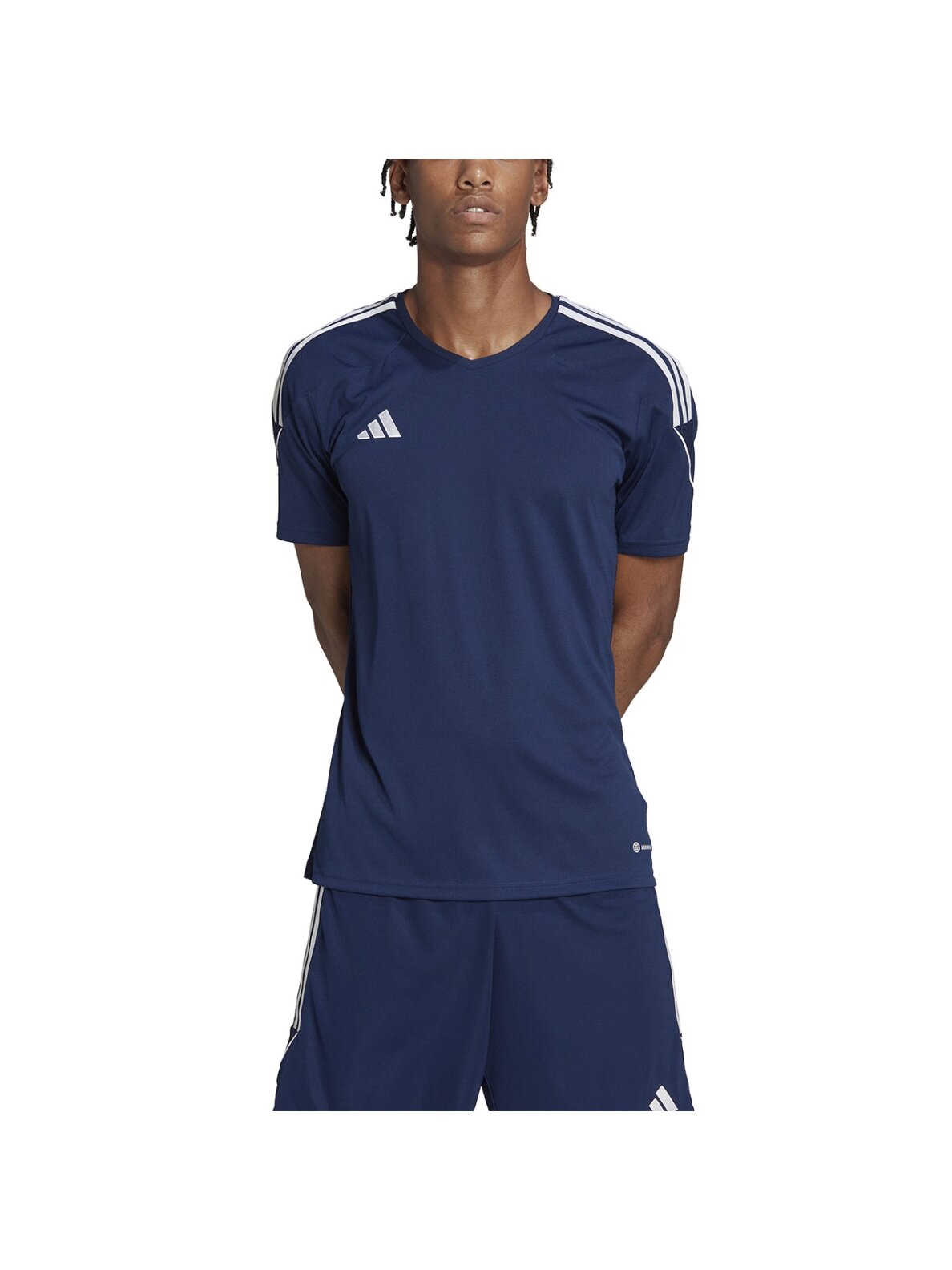 Vyriški marškinėliai Adidas Tiro 23 League Jersey, tamsiai mėlyna HR4608 4