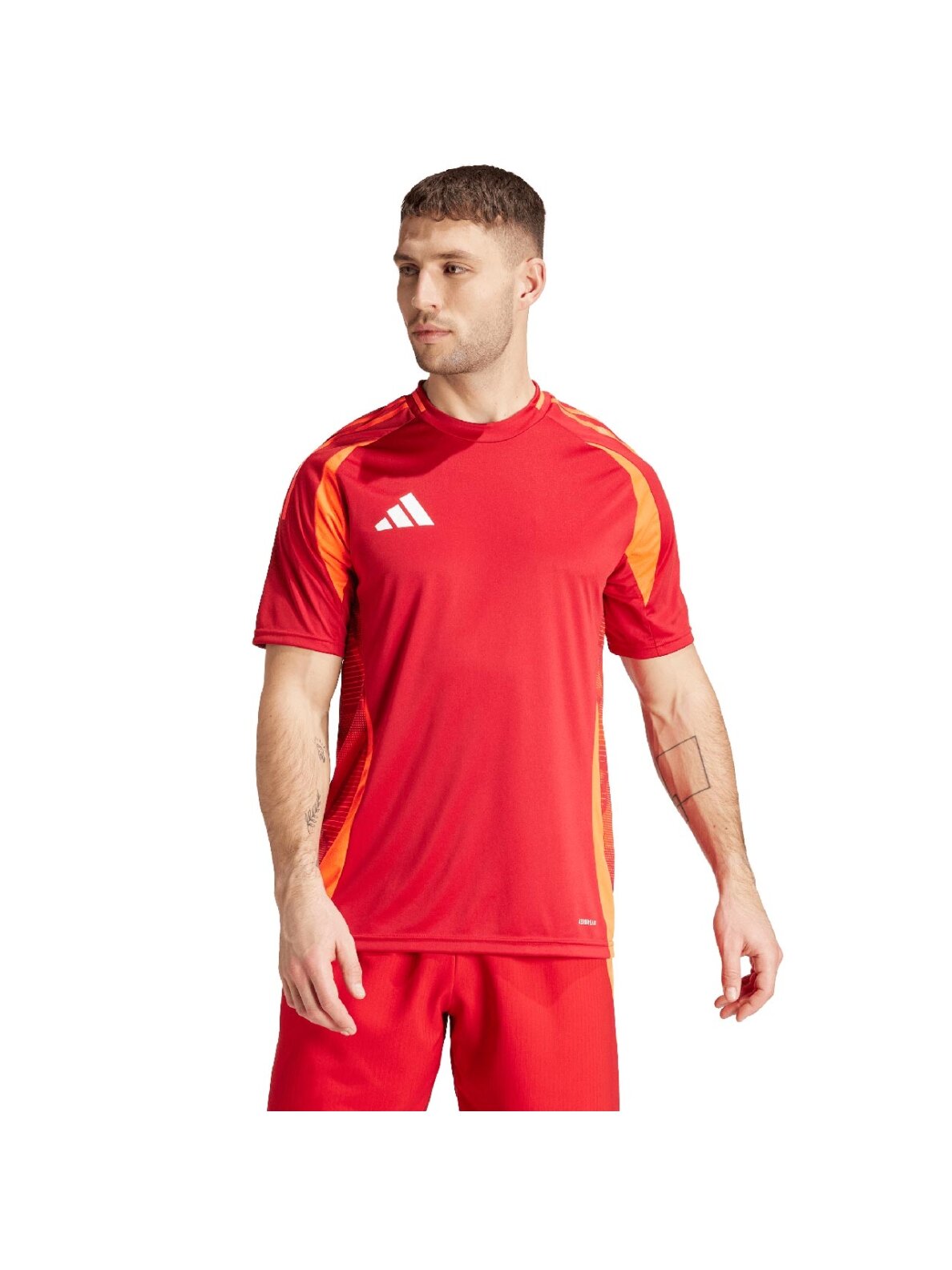 Vyriški marškinėliai „Adidas Tiro 24 Competition Match Jersey red IK2244“ Vyriški marškinėliai „Adidas Tiro 24 Competition Match Jersey red IK2244“