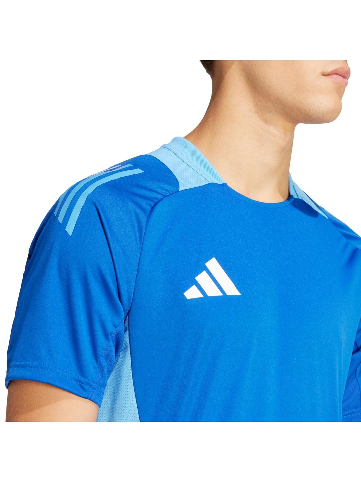 Adidas Tiro 24 Competition Training vyriški marškinėliai, mėlyni IS1659 5