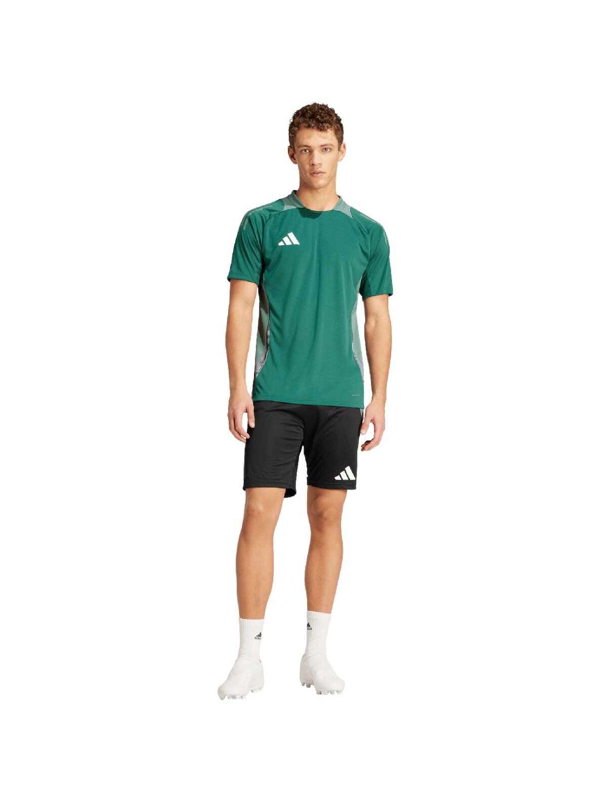 Adidas Tiro 24 Competition Training vyriški marškinėliai žali IS1655 4