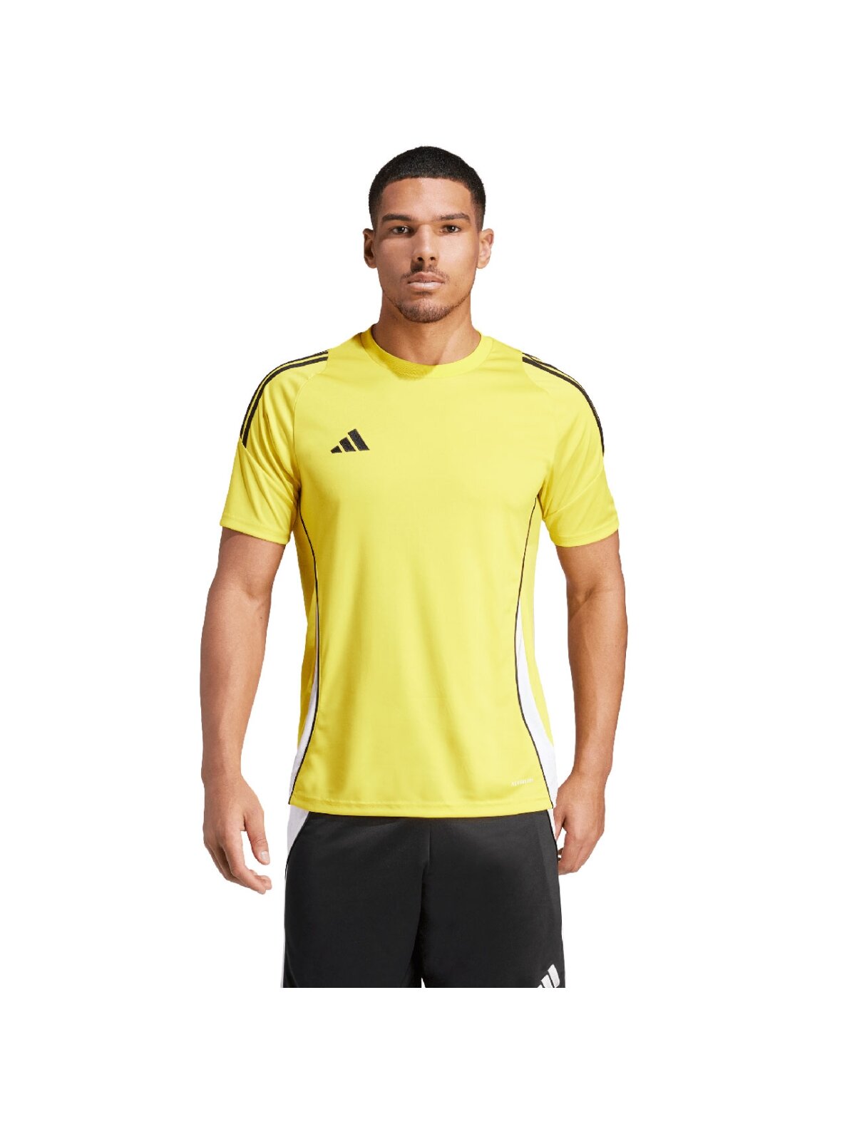 Vyriški marškinėliai Adidas Tiro 24 Jersey geltoni IS1015 2 Vyriški marškinėliai Adidas Tiro 24 Jersey geltoni IS1015 2