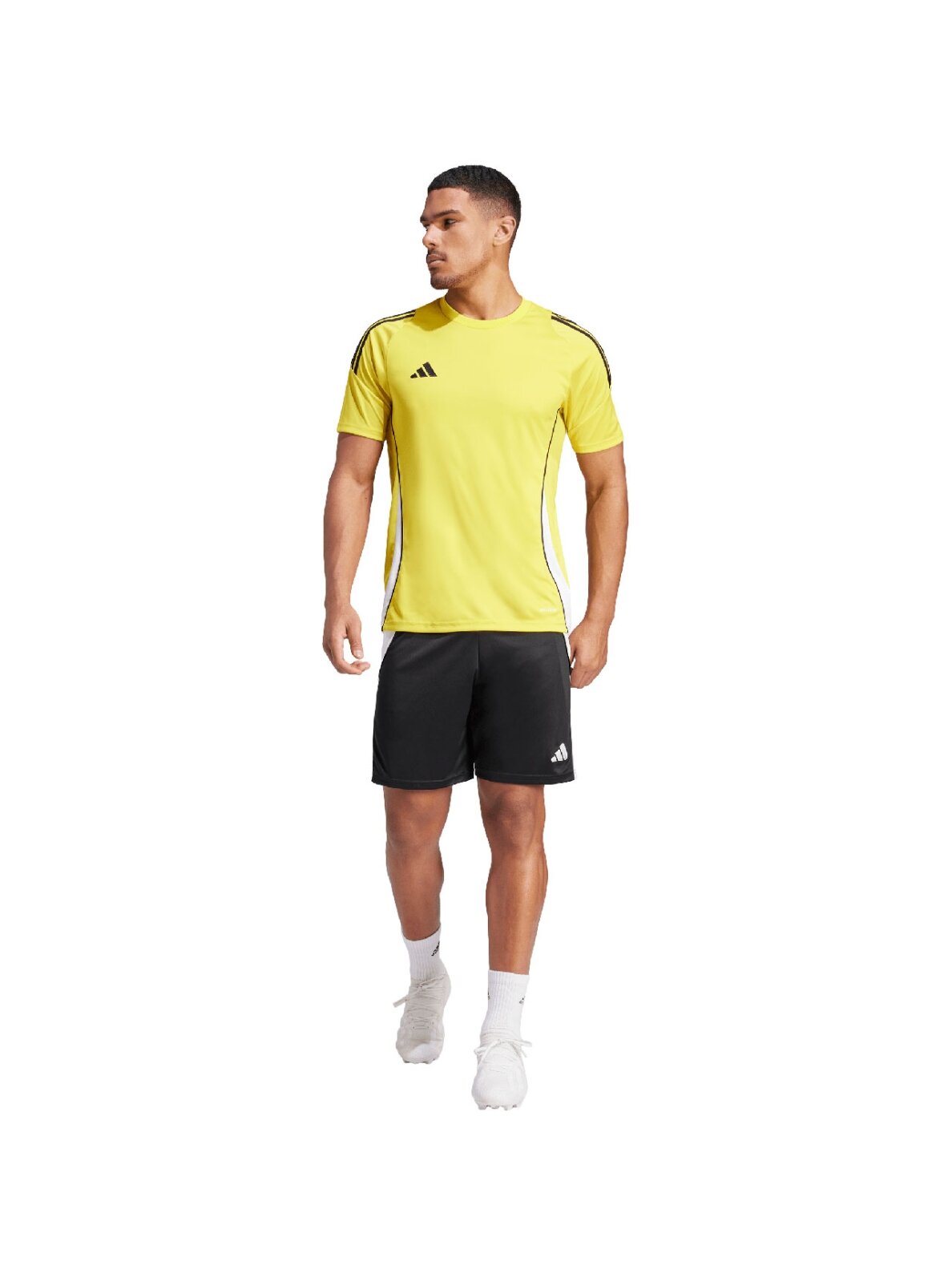 Vyriški marškinėliai Adidas Tiro 24 Jersey geltoni IS1015 4 Vyriški marškinėliai Adidas Tiro 24 Jersey geltoni IS1015 4