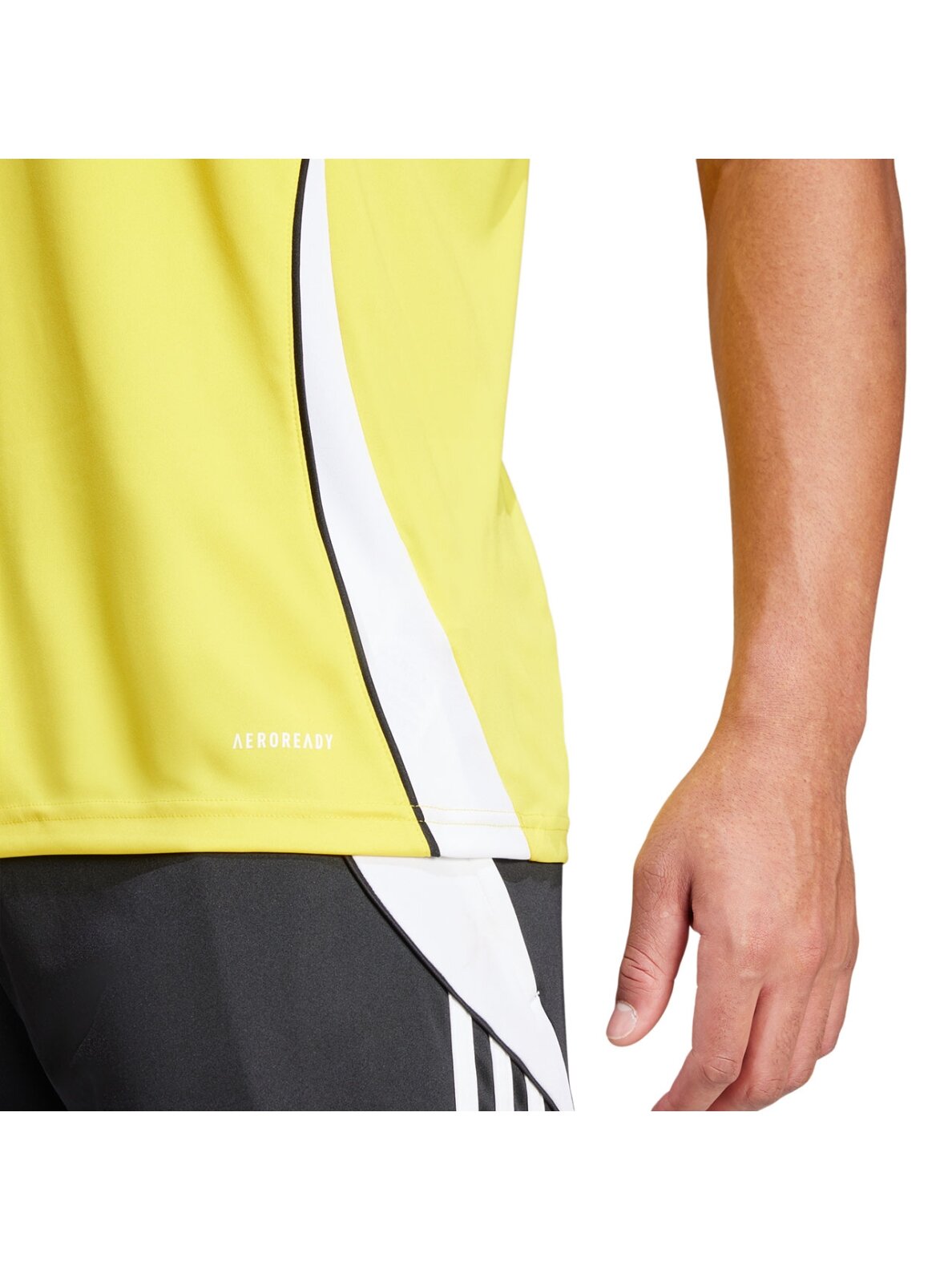 Vyriški marškinėliai Adidas Tiro 24 Jersey geltoni IS1015 5 Vyriški marškinėliai Adidas Tiro 24 Jersey geltoni IS1015 5