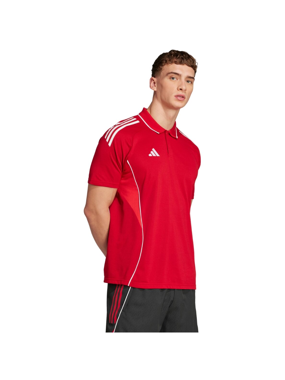 Adidas Tiro 25 Competition Polo marškiniai vyrams raudoni JY1805 3 Adidas Tiro 25 Competition Polo marškiniai vyrams raudoni JY1805 3