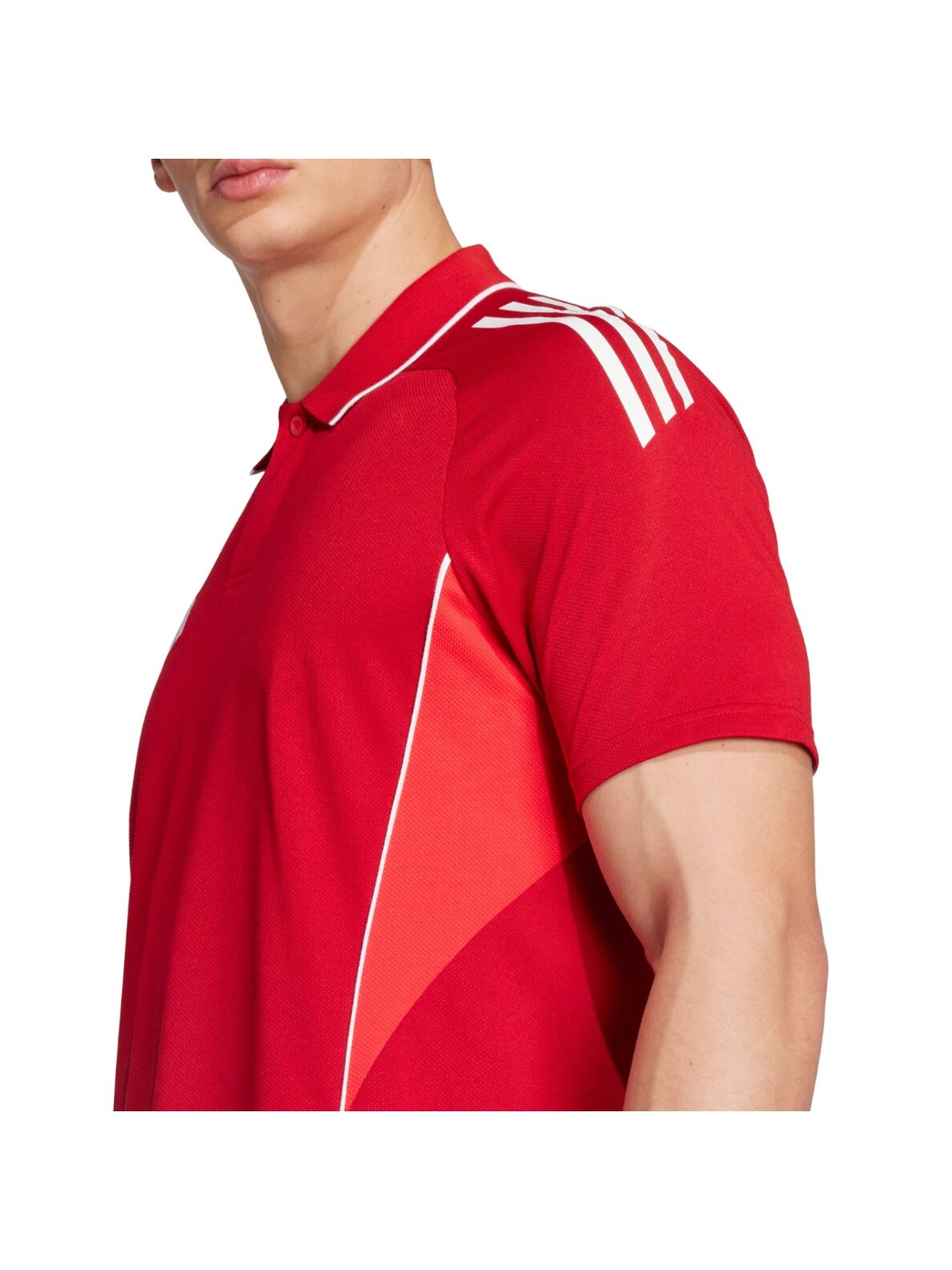 Adidas Tiro 25 Competition Polo marškinėliai vyrams raudoni JY1805 5 Adidas Tiro 25 Competition Polo marškinėliai vyrams raudoni JY1805 5