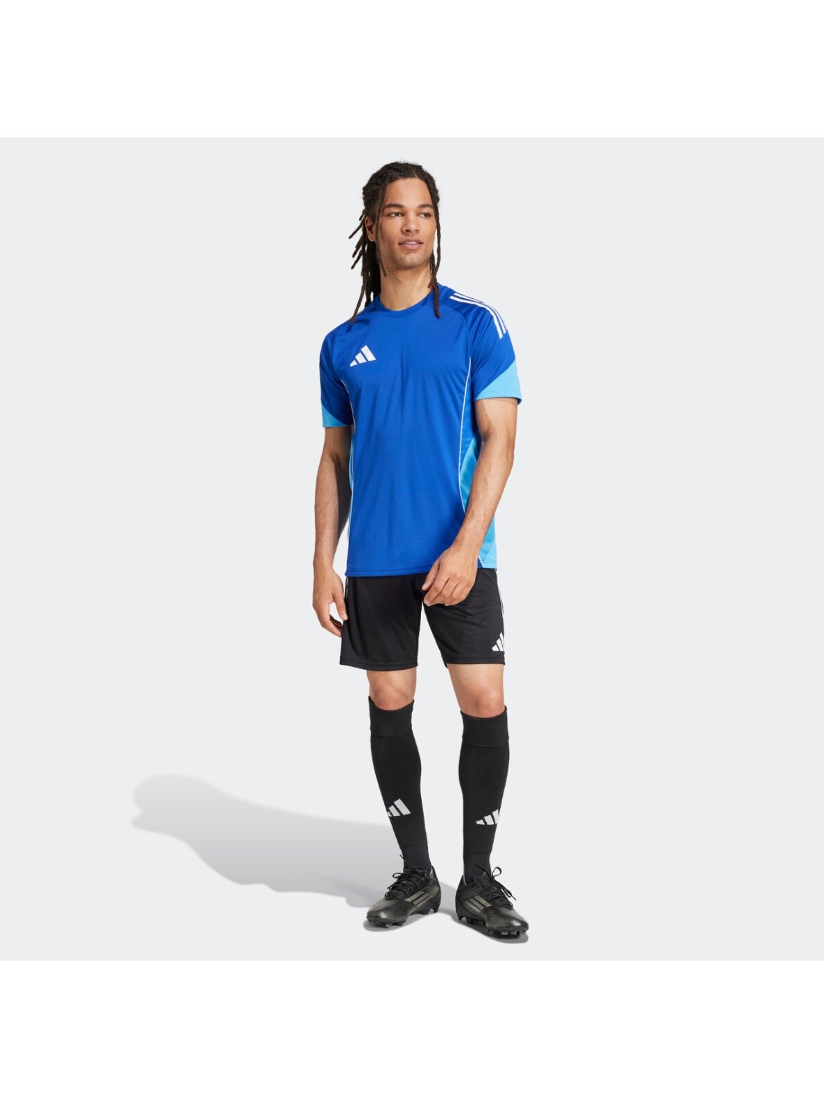 Adidas Tiro 25 Competition Training vyriška marškinėliai mėlyna JI6573 7