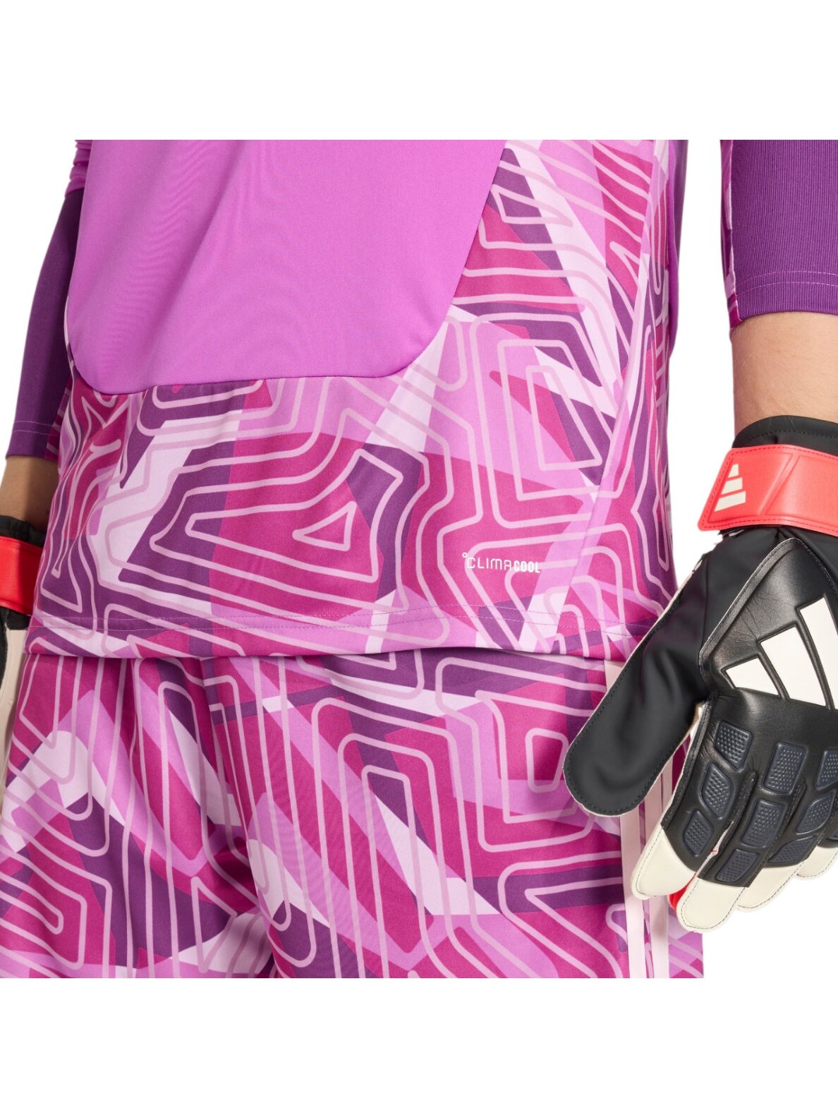 Adidas Tiro 26 Competition Goalkeeper Jersey Long Sleeve vyrams rožiniai marškinėliai KB5251 5
