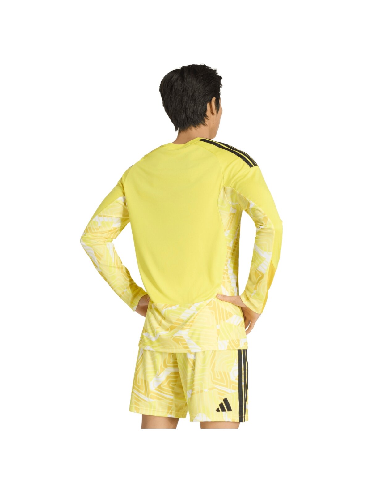 Adidas Tiro 26 Competition Goalkeeper Jersey Long Sleeve marškinėliai vyrams, geltoni KB5250 3 Adidas Tiro 26 Competition Goalkeeper Jersey Long Sleeve marškinėliai vyrams, geltoni KB5250 3