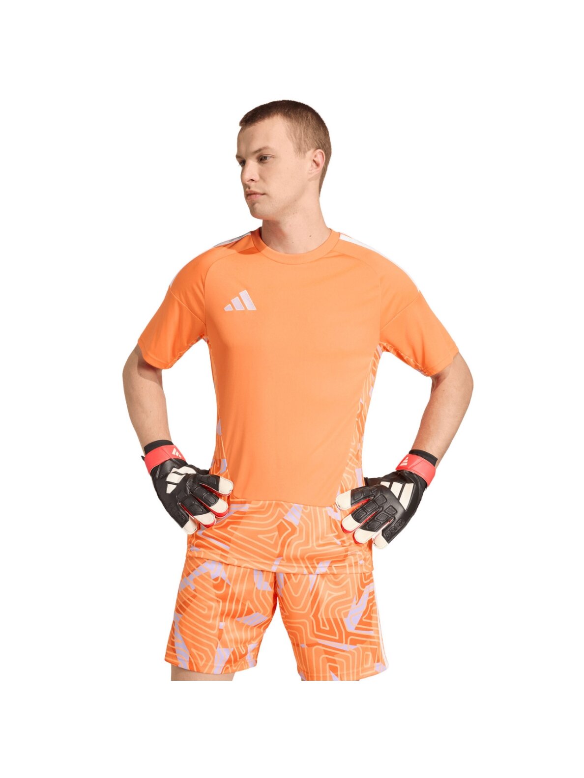 Vyriška marškinėliai adidas Tiro 26 Competition Goalkeeper Jersey oranžiniai KC5352