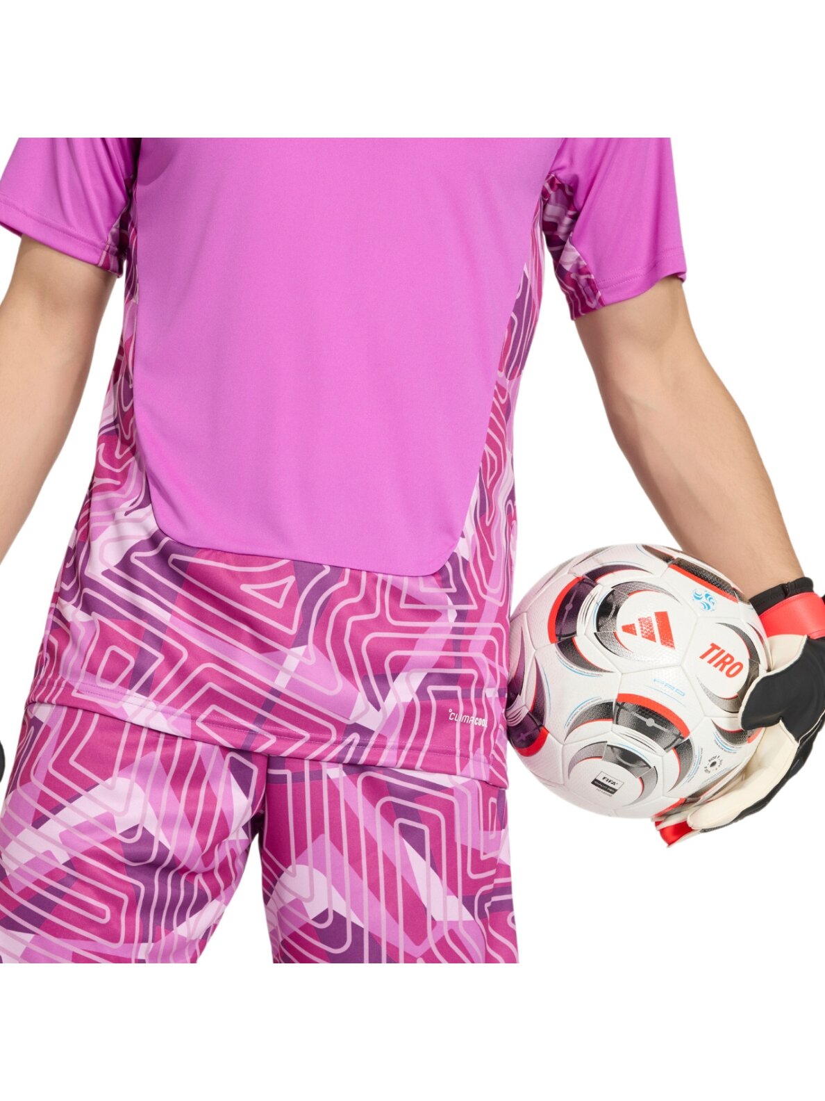 Adidas Tiro 26 Competition Goalkeeper Jersey vyriški vartininko marškinėliai rožiniai KC5355 5 Adidas Tiro 26 Competition Goalkeeper Jersey vyriški vartininko marškinėliai rožiniai KC5355 5