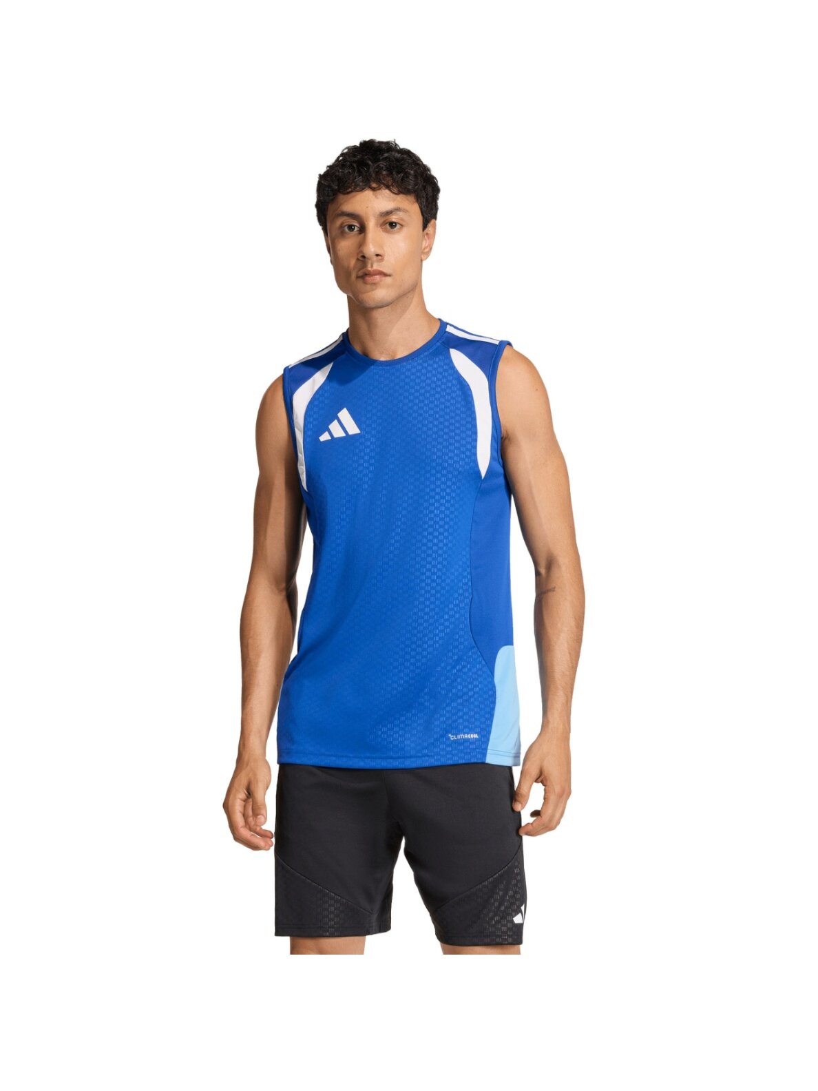 adidas Tiro 26 Competition Sleeveless Jersey marškinėliai vyrams mėlyni KA7613