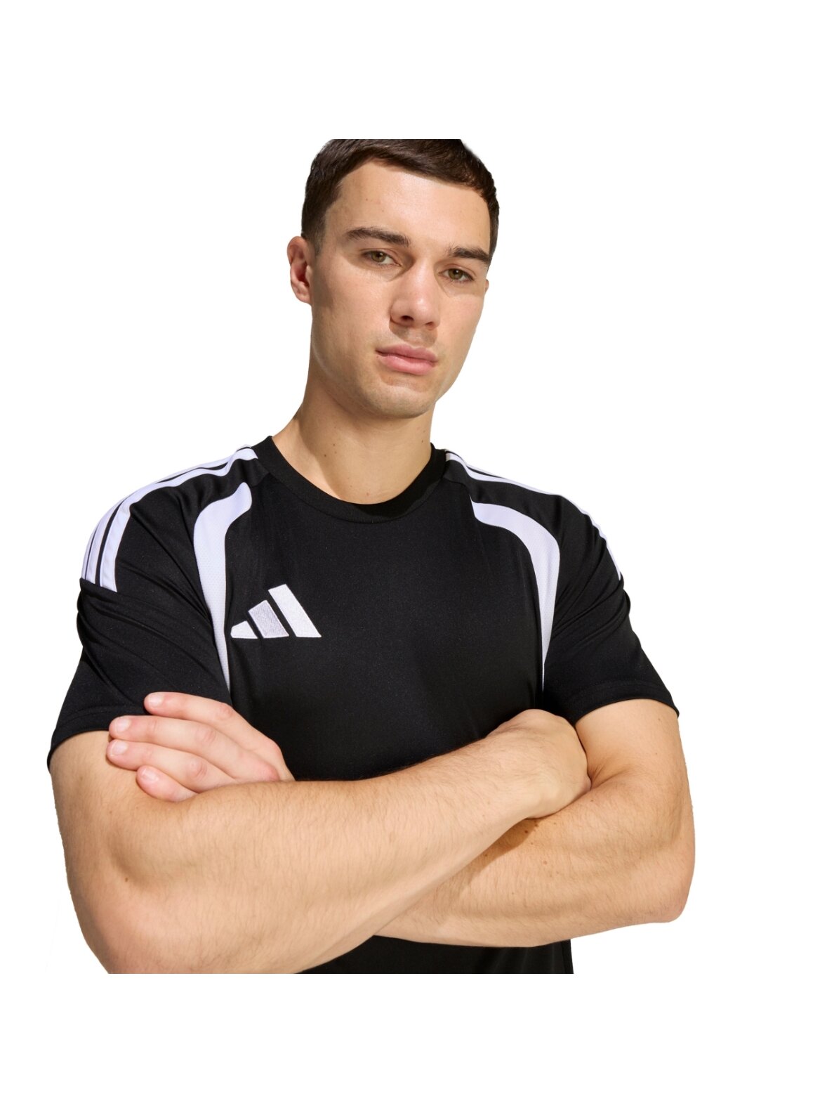 Adidas vyrams futbolo marškinėliai Tiro 26 League Jersey juodos-baltos spalvos KB1348 3 Adidas vyrams futbolo marškinėliai Tiro 26 League Jersey juodos-baltos spalvos KB1348 3