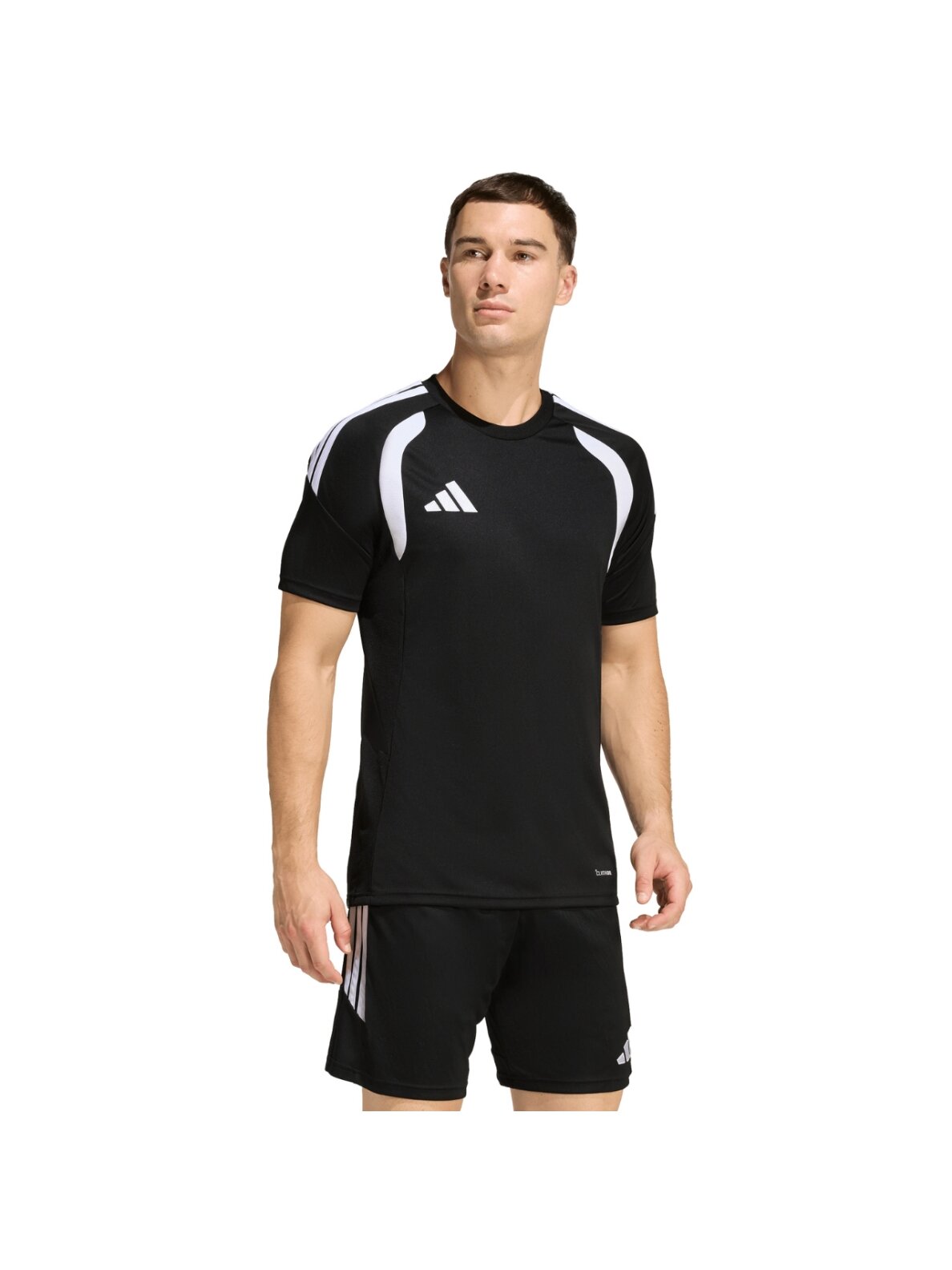 Adidas vyrams futbolo marškinėliai Tiro 26 League Jersey juodos-baltos spalvos KB1348