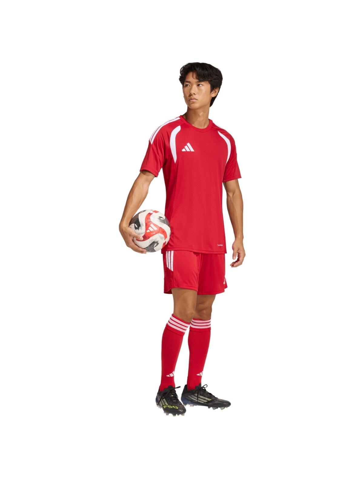 Adidas Tiro 26 League Jersey marškinėliai vyrams raudoni KB1355 6 Adidas Tiro 26 League Jersey marškinėliai vyrams raudoni KB1355 6