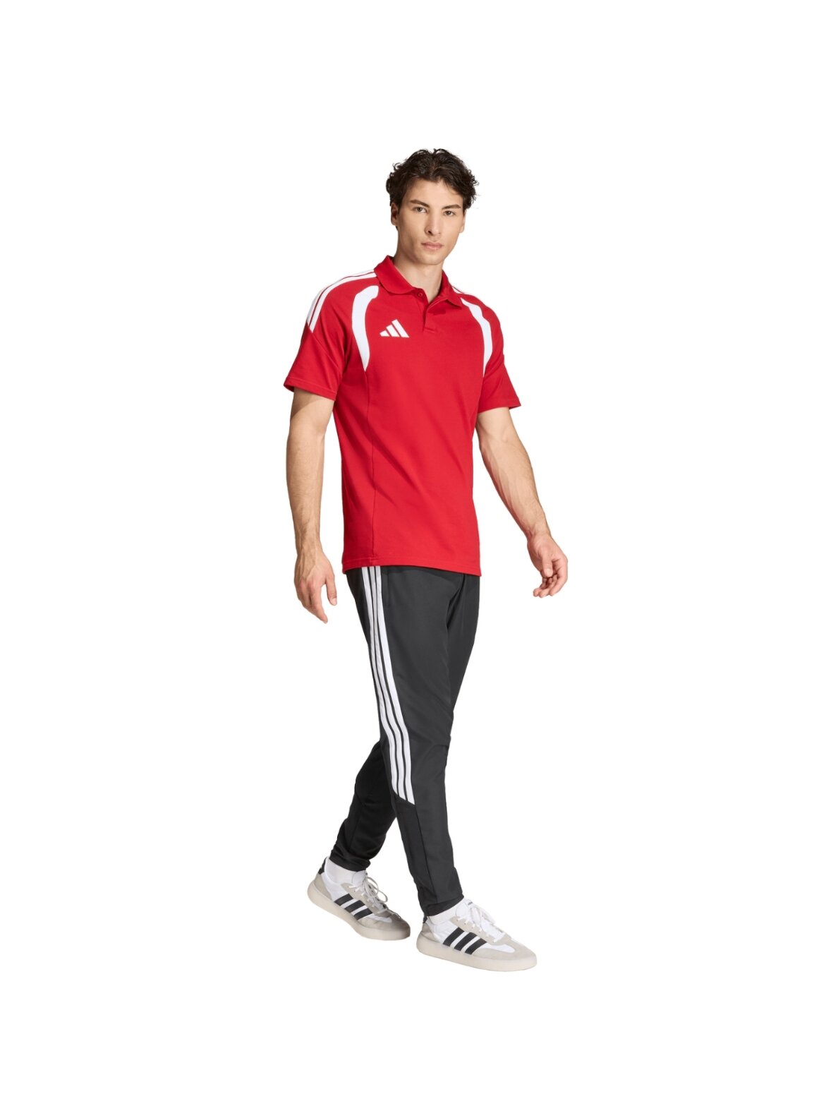 Adidas Tiro 26 League Polo marškinėliai vyrams raudoni KF3400 6 Adidas Tiro 26 League Polo marškinėliai vyrams raudoni KF3400 6