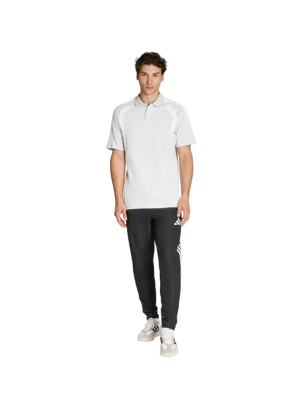Adidas Tiro 26 League Polo marškinėliai vyrams šviesiai pilki KF3399 5 Adidas Tiro 26 League Polo marškinėliai vyrams šviesiai pilki KF3399 5