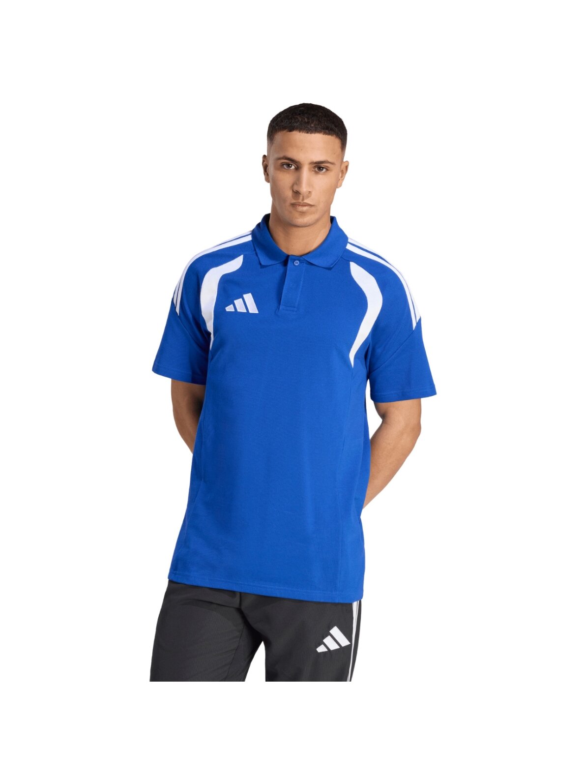 Adidas Tiro 26 League Polo marškinėliai vyrams mėlyni KF3398