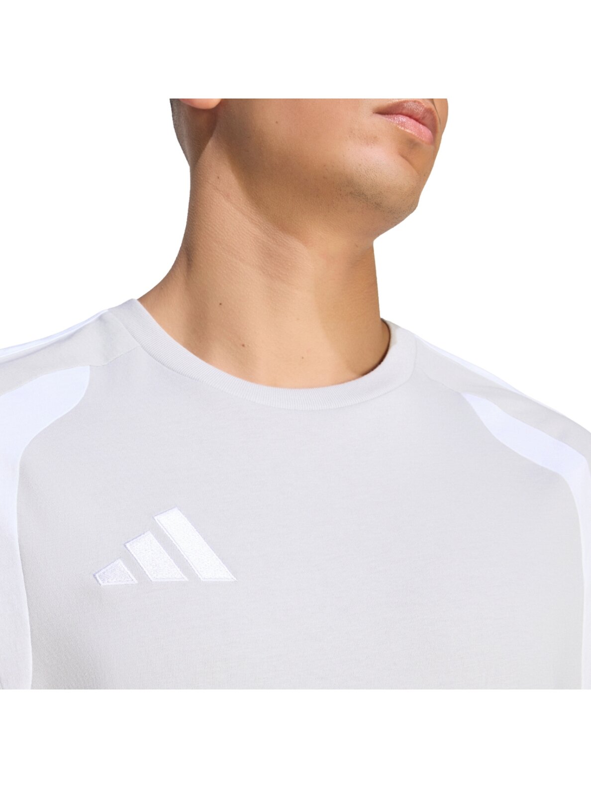 Adidas Tiro 26 League Tee vyriški marškinėliai pilki JY7185 3 Adidas Tiro 26 League Tee vyriški marškinėliai pilki JY7185 3