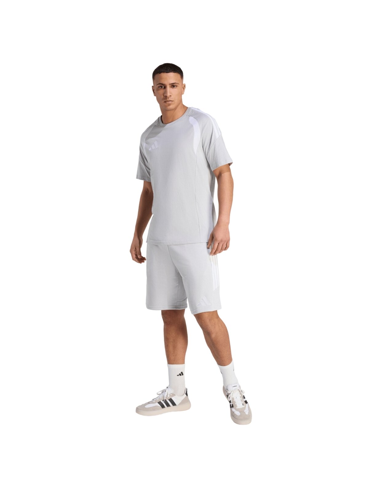 Adidas Tiro 26 League Tee vyriški marškinėliai pilki JY7185 5