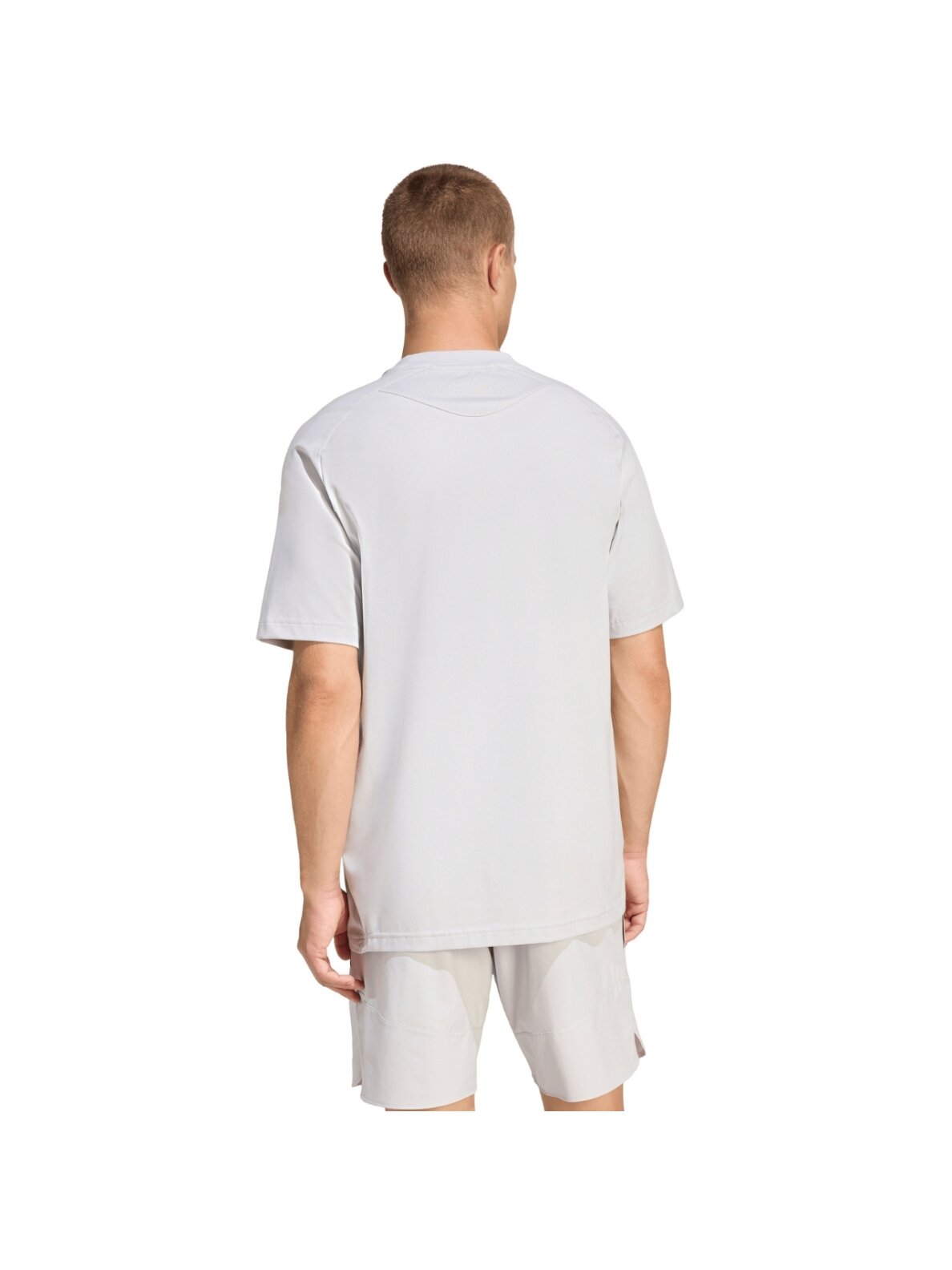 adidas Tiro 26 Travel Tee marškinėliai vyrams šviesiai pilki KD1120 2 adidas Tiro 26 Travel Tee marškinėliai vyrams šviesiai pilki KD1120 2
