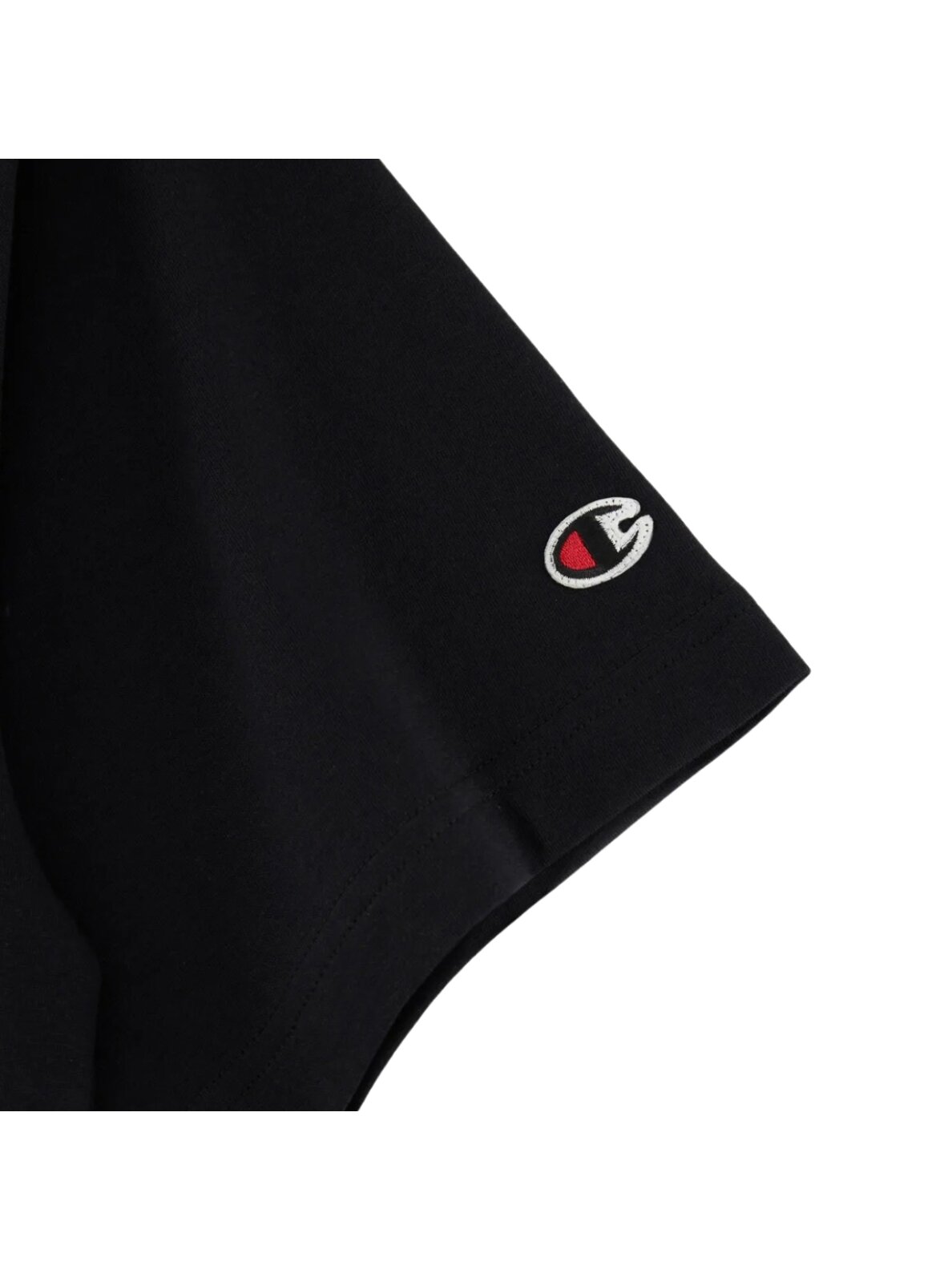 Champion Crewneck vyriški marškinėliai juodi 220270 KK001 3