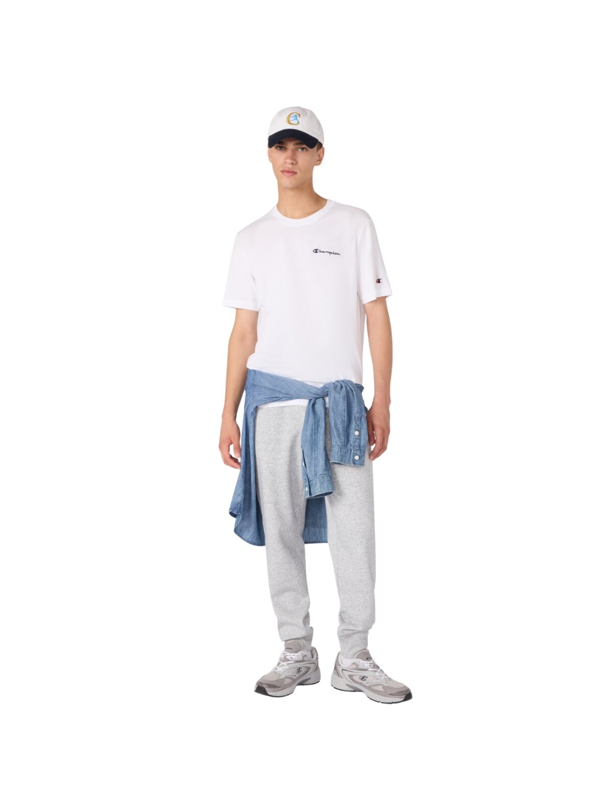 Vyrų čempiono SS Tee balta 221798 WW001 5 Vyrų čempiono SS Tee balta 221798 WW001 5