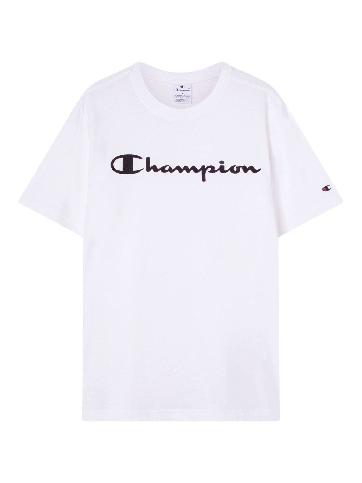 Champion vyriški marškinėliai SS Tee, balti 221814 WW001 1 Champion vyriški marškinėliai SS Tee, balti 221814 WW001 1